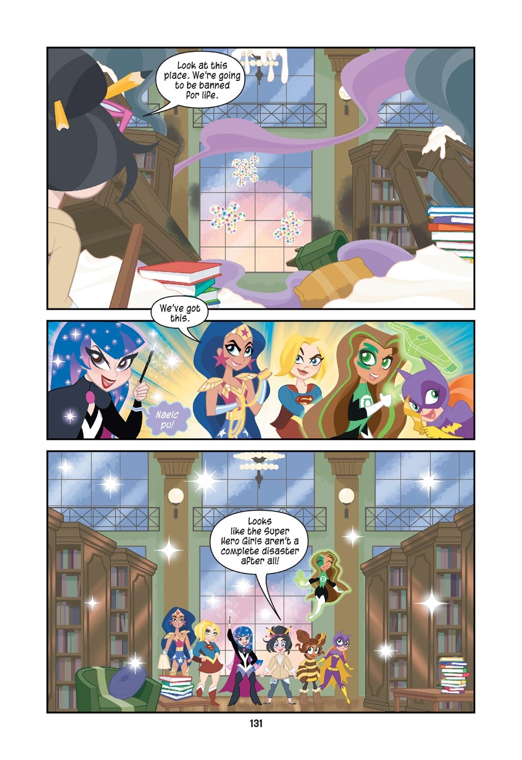 Read online DC Super Hero Girls: Midterms comic -  Issue # TPB - 129