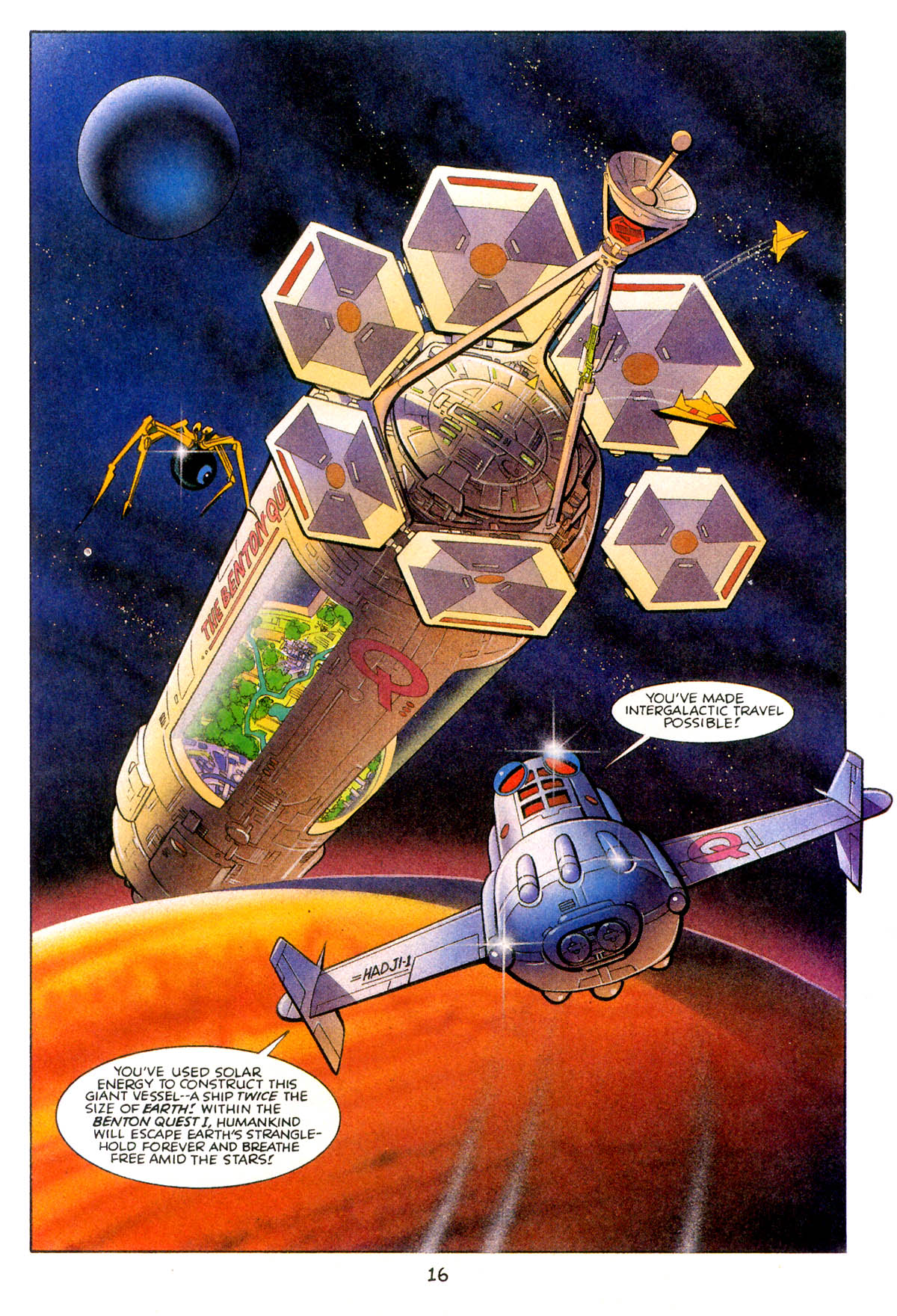 Read online Jonny Quest comic -  Issue #8 - 19
