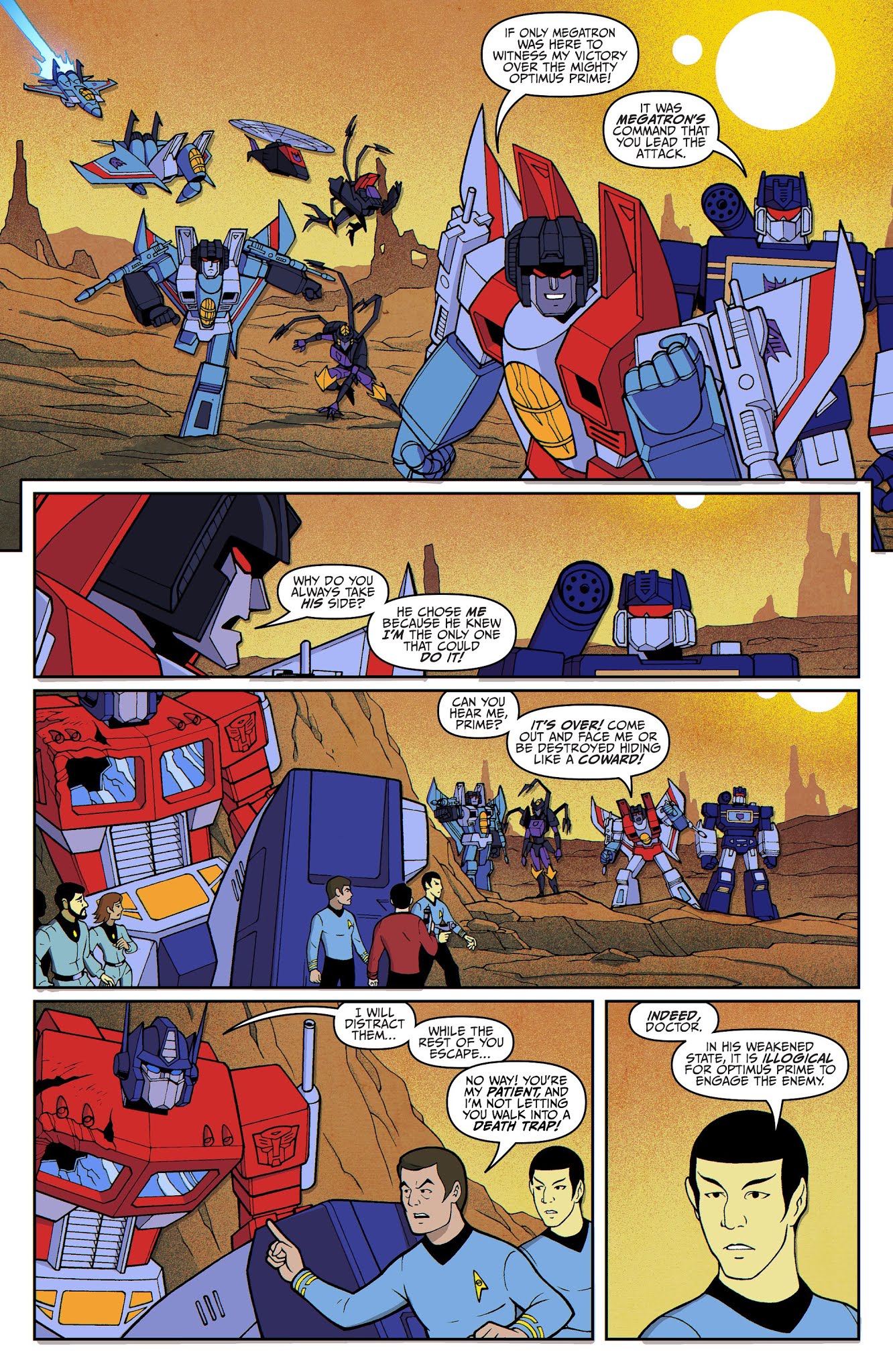 Read online Star Trek vs. Transformers comic -  Issue #3 - 9