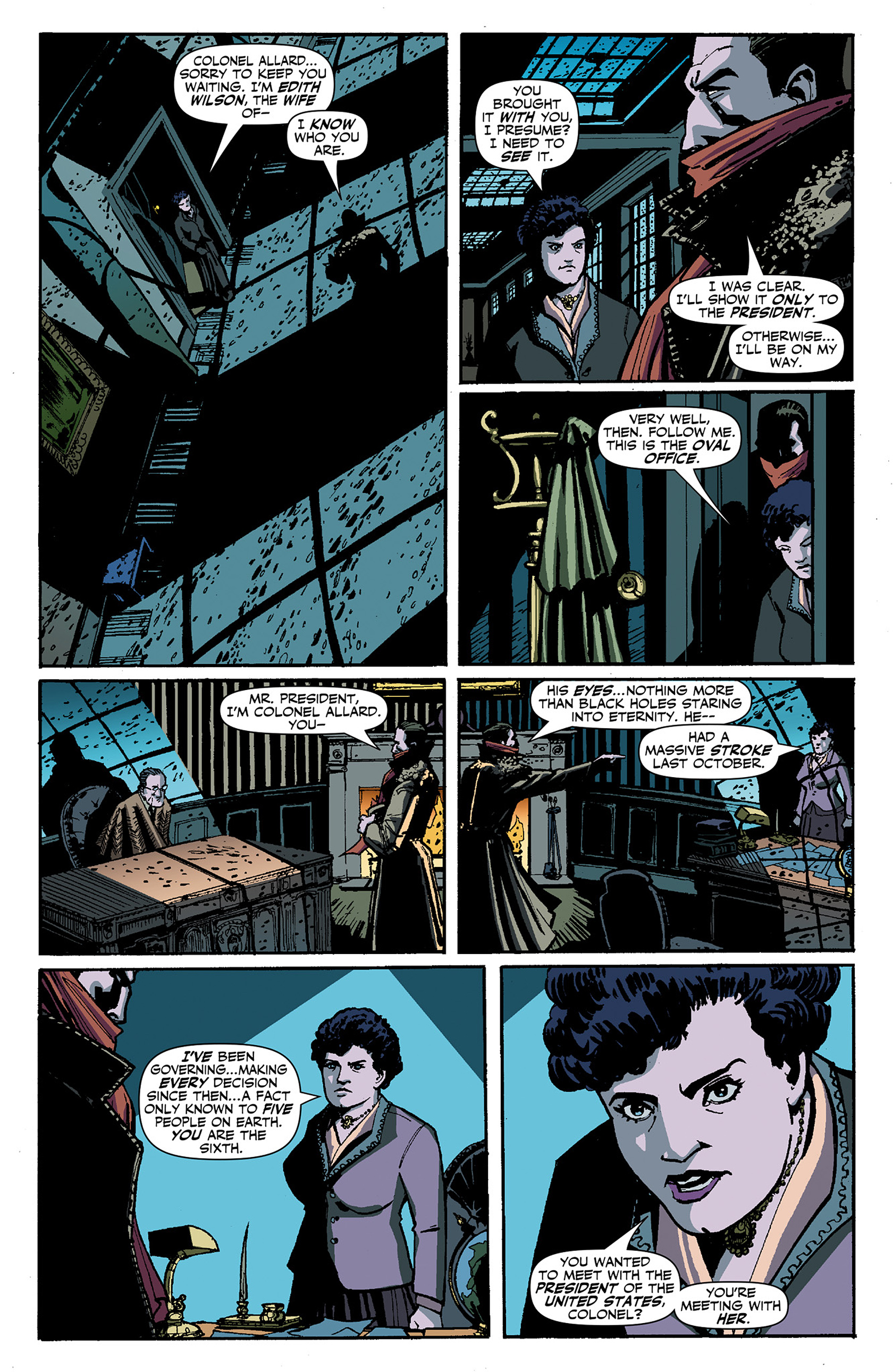Read online The Shadow/Green Hornet: Dark Nights comic -  Issue #1 - 6