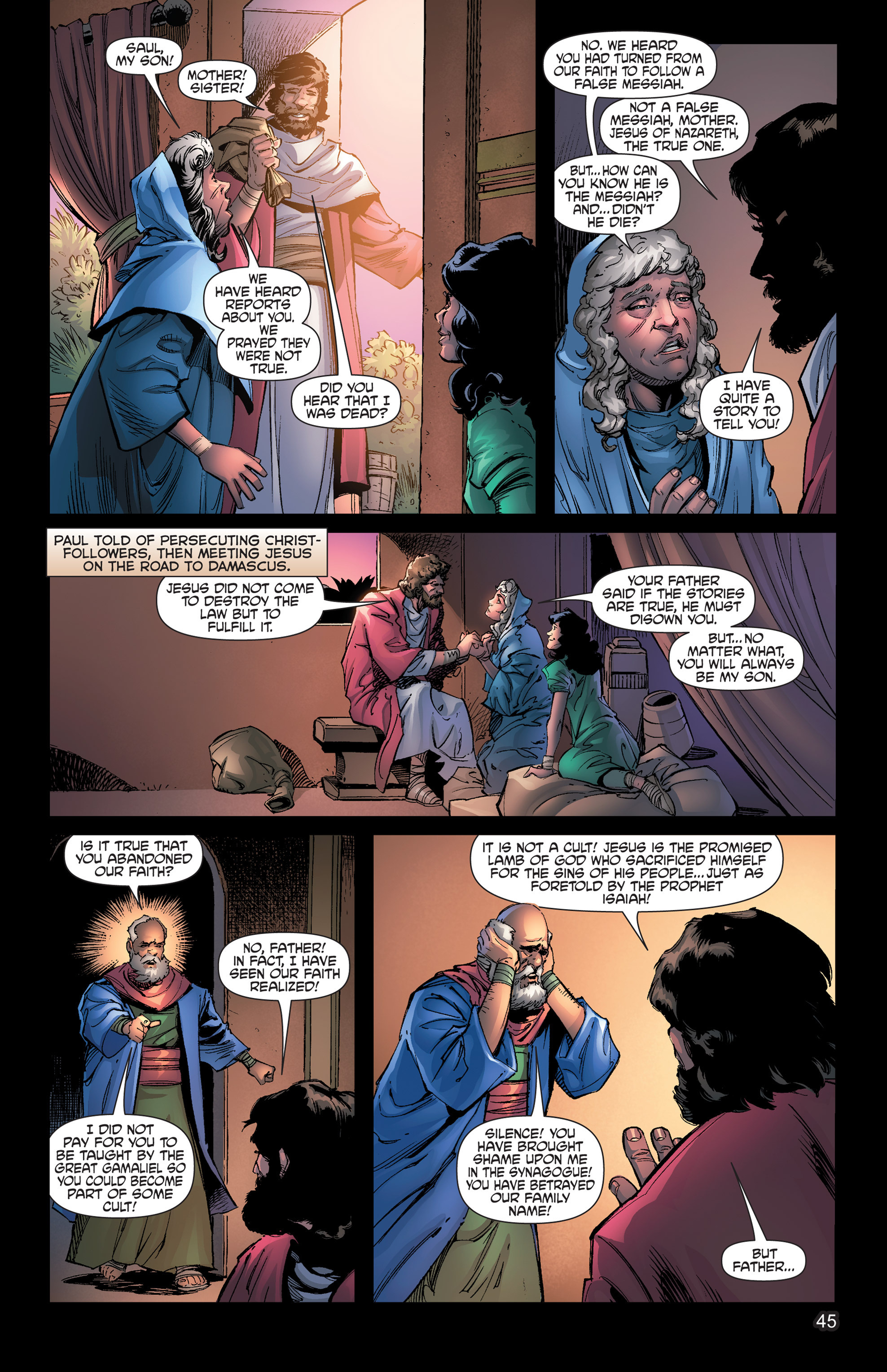 Read online The Kingstone Bible comic -  Issue #10 - 50