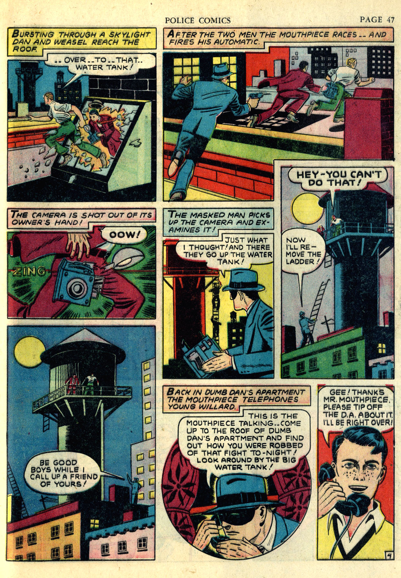 Read online Police Comics comic -  Issue #4 - 50