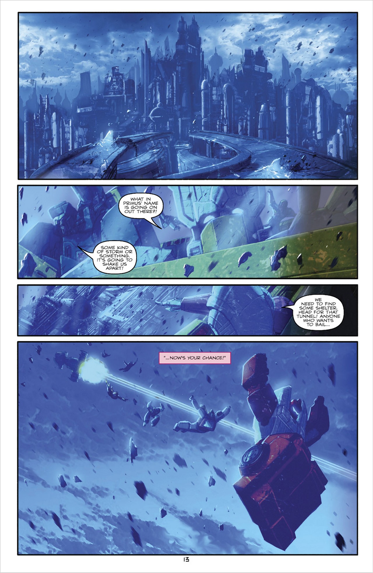 Read online The Transformers (2009) comic -  Issue #30 - 16