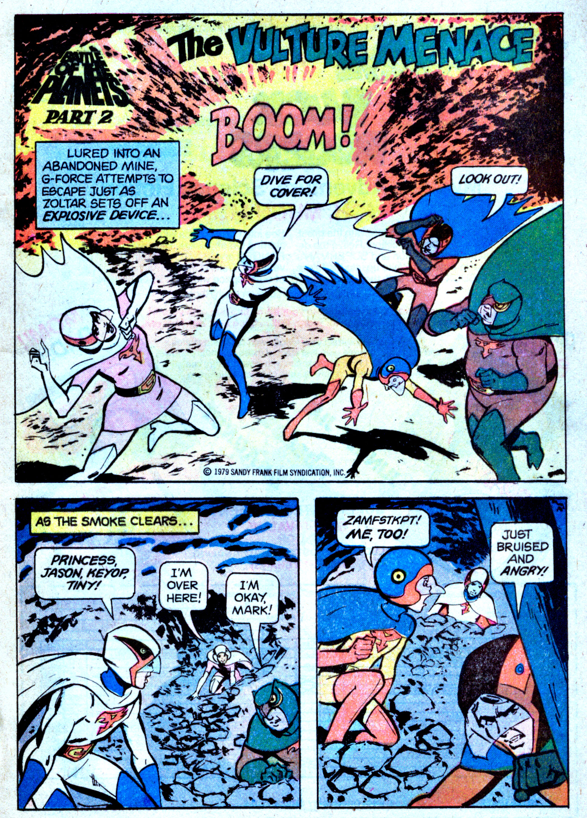 Read online Battle of the Planets (1979) comic -  Issue #5 - 13