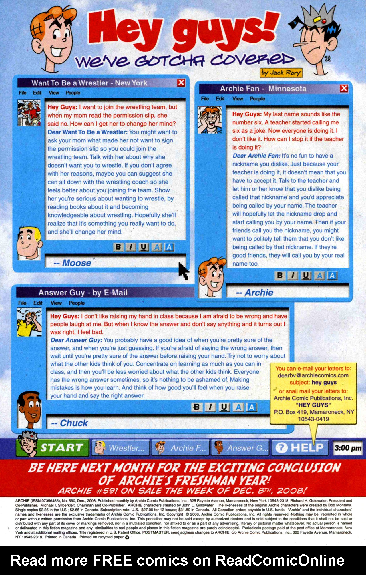 Read online Archie (1960) comic -  Issue #590 - 34