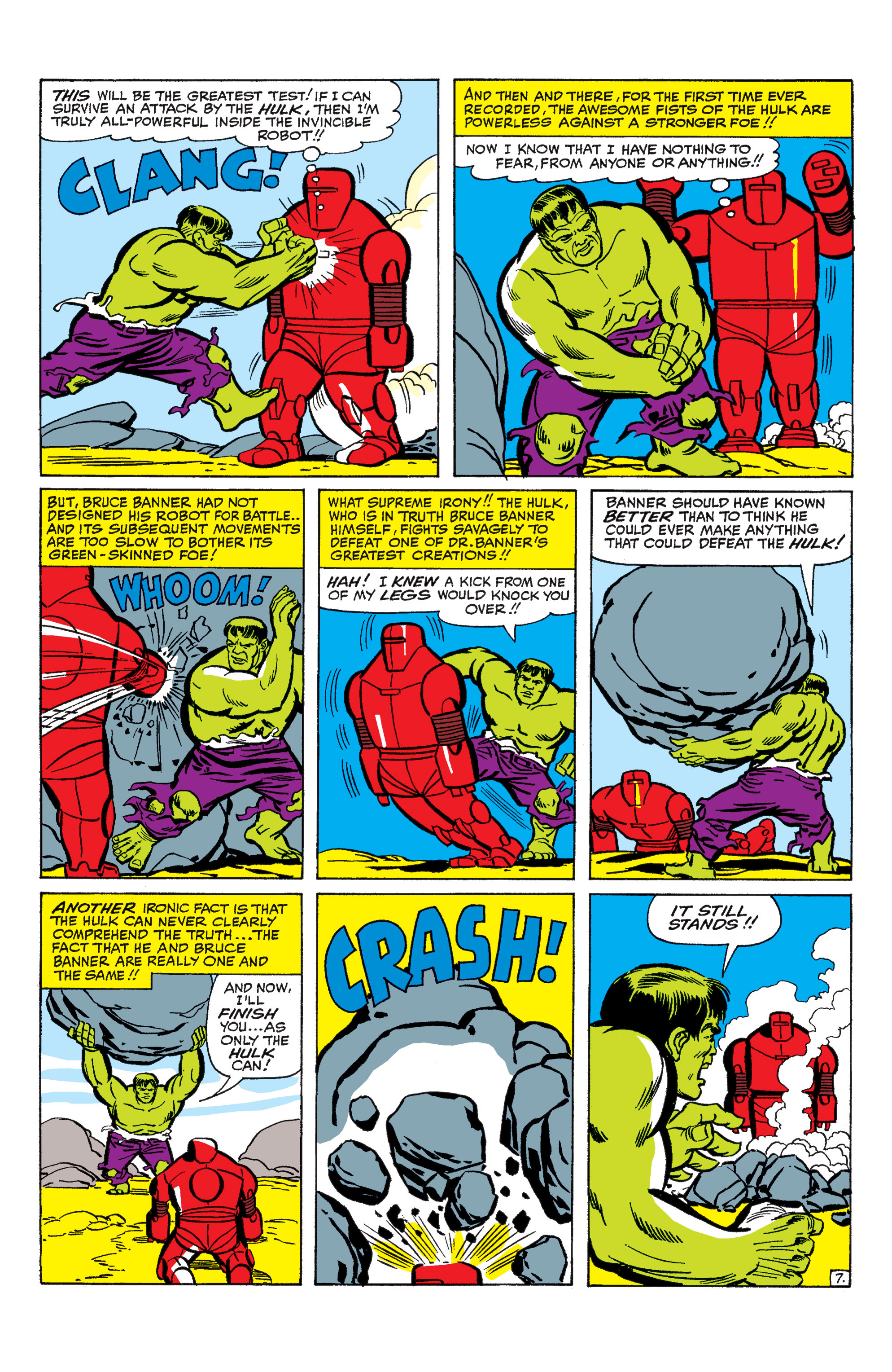 Read online Marvel Masterworks: The Incredible Hulk comic -  Issue # TPB 2 (Part 1) - 30