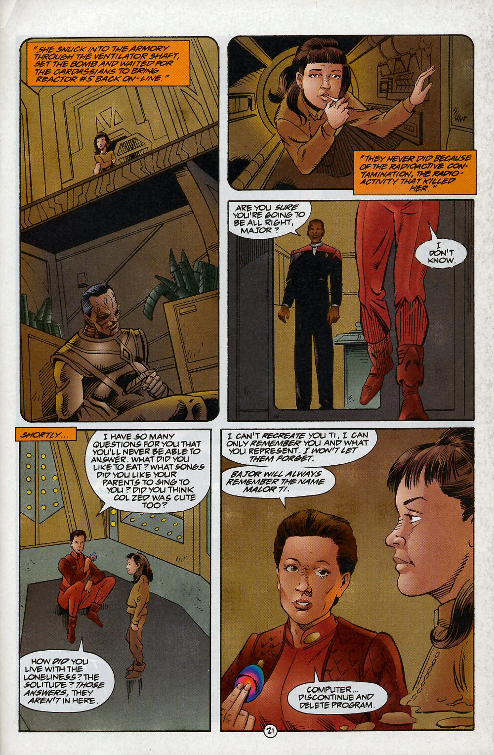 Read online Star Trek: Deep Space Nine (1993) comic -  Issue #9 - 23