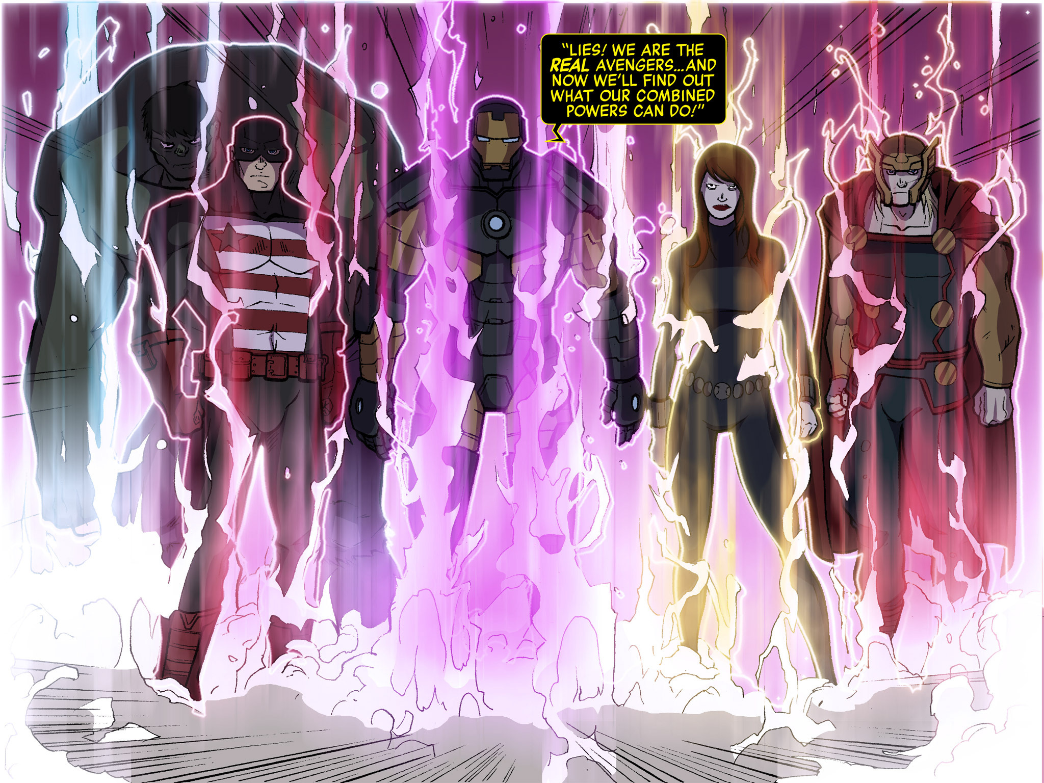 Read online Marvel Universe Avengers Infinite Comic comic -  Issue #3 - 25