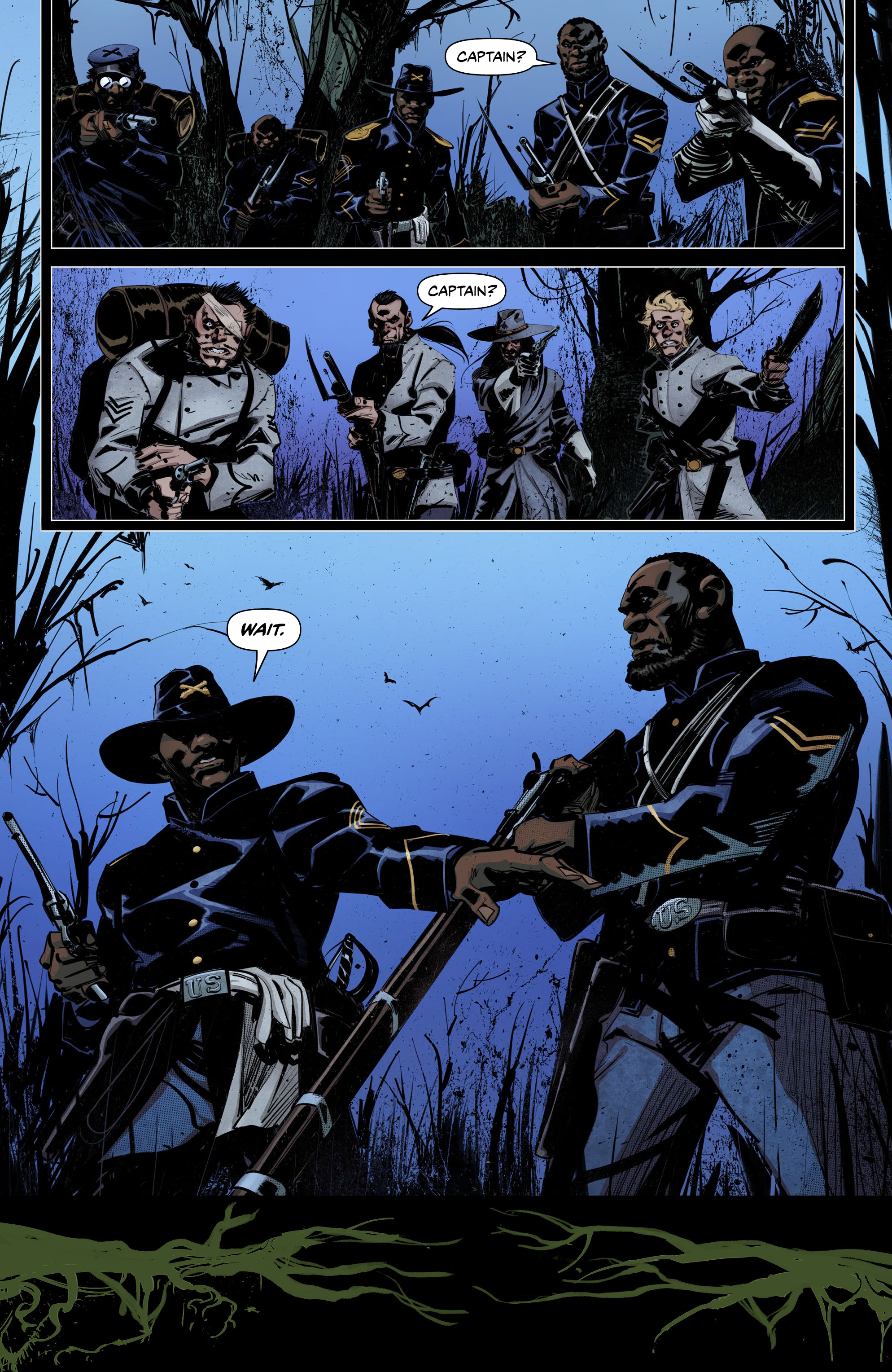 Read online Swamp God comic -  Issue #4 - 3