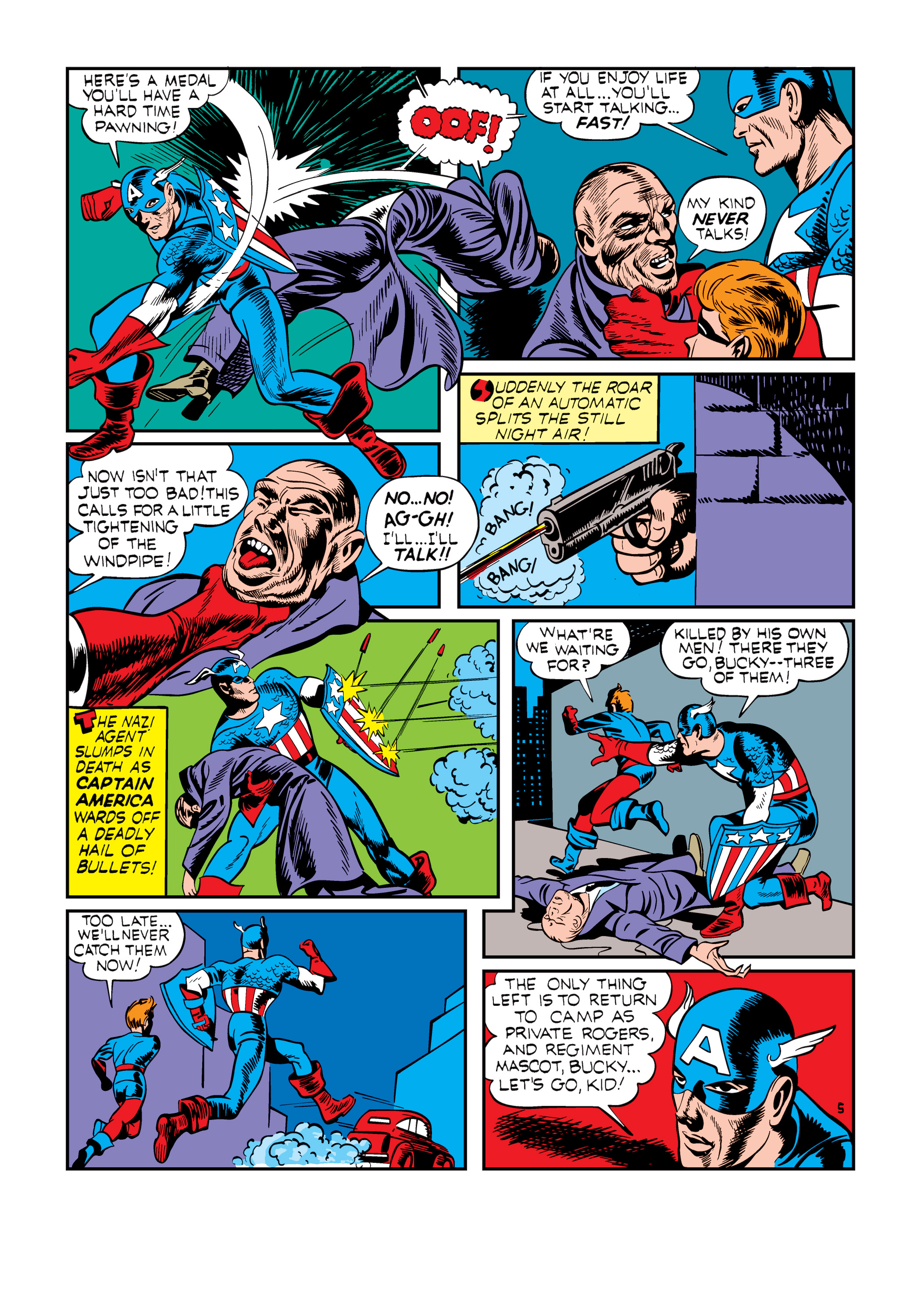 Read online Marvel Masterworks: Golden Age Captain America comic -  Issue # TPB 1 (Part 1) - 33