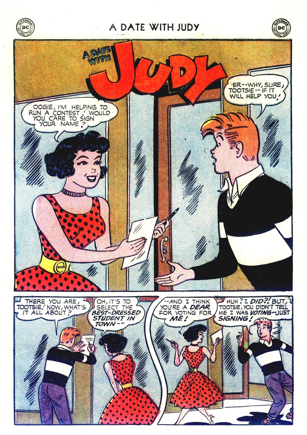 Read online A Date with Judy comic -  Issue #45 - 10