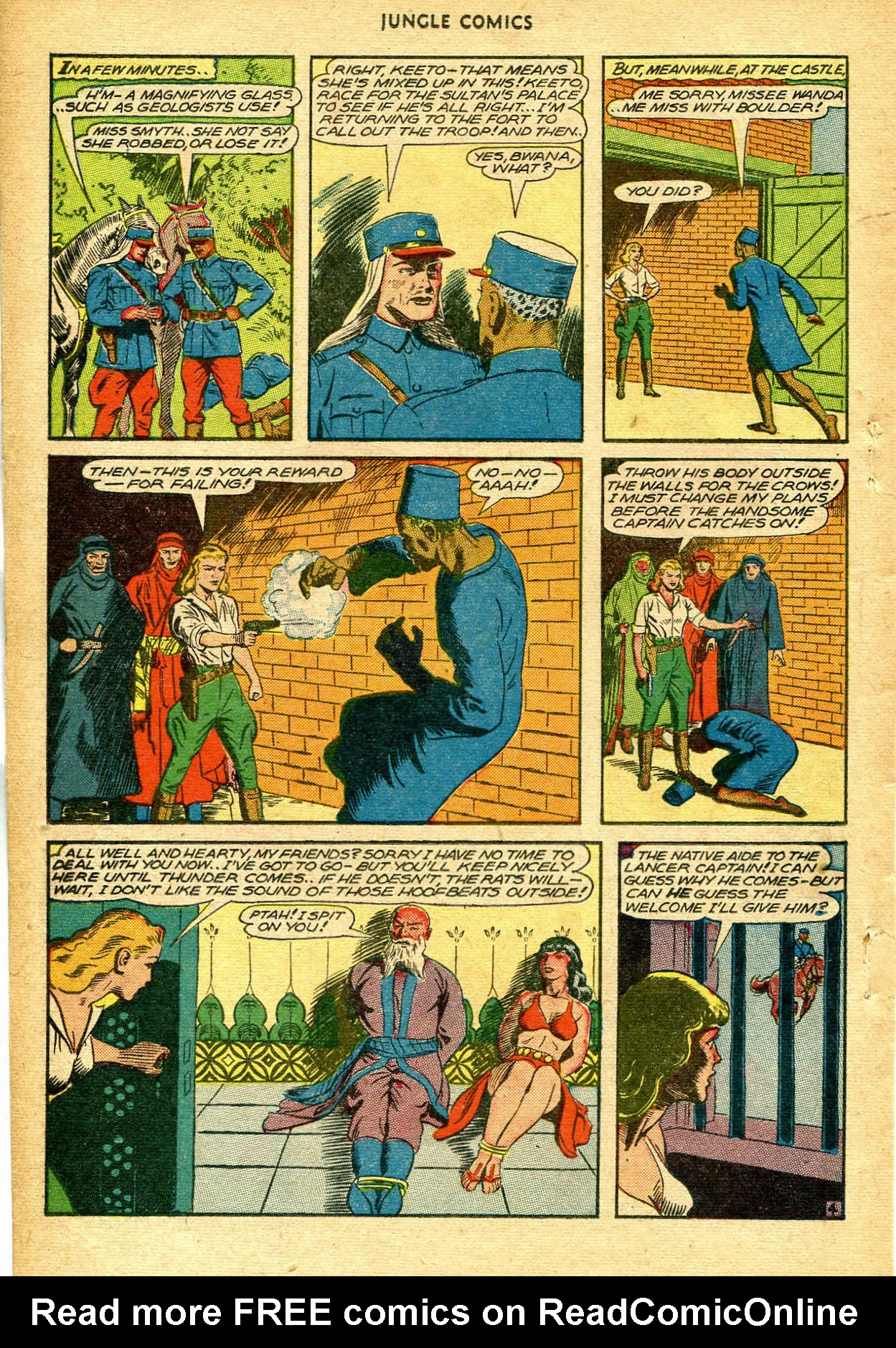 Read online Jungle Comics comic -  Issue #76 - 31