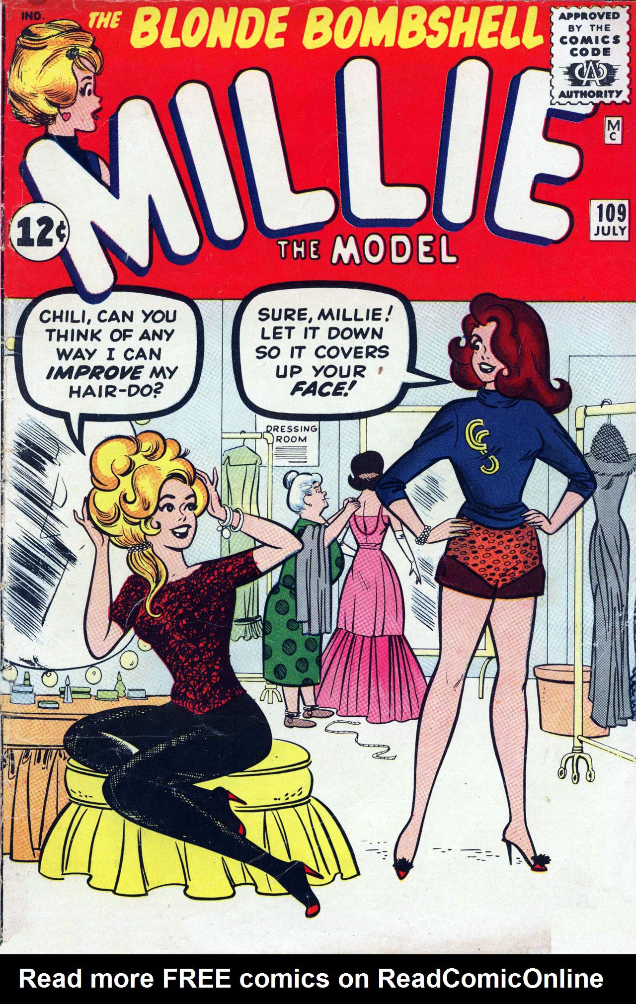 Read online Millie the Model comic -  Issue #109 - 1