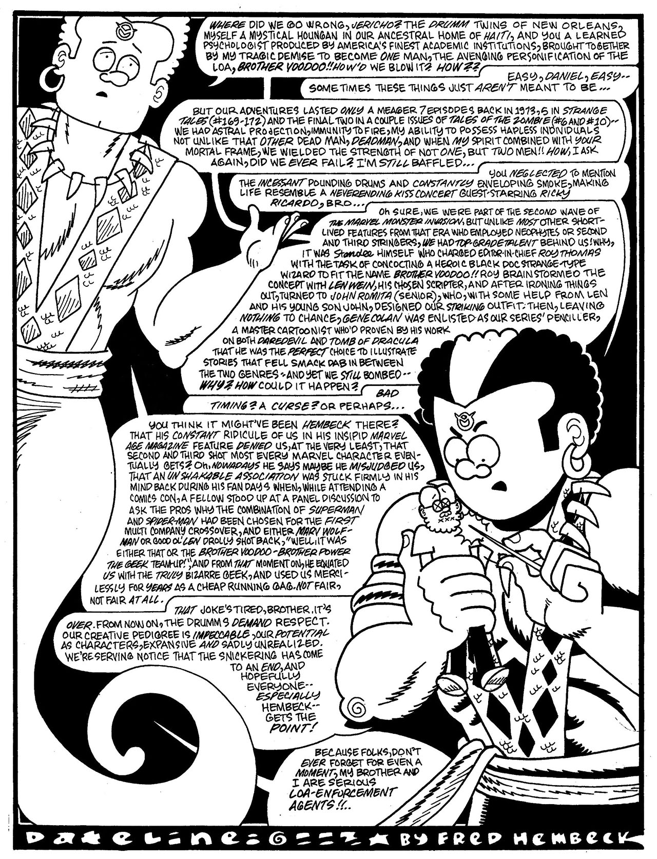 Read online The Nearly Complete Essential Hembeck Archives Omnibus comic -  Issue # TPB (Part 7) - 12