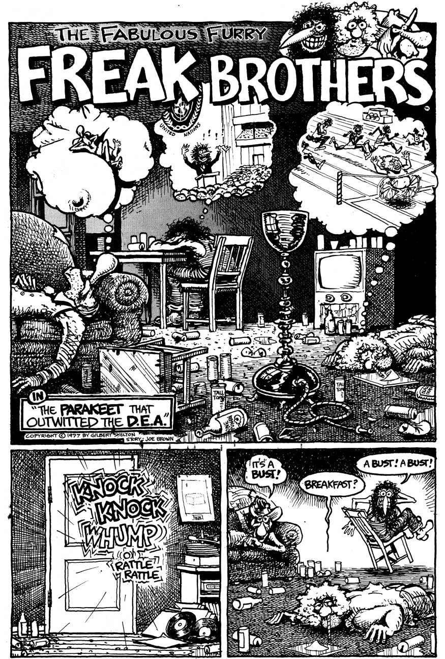 Read online The Fabulous Furry Freak Brothers comic -  Issue #6 - 3