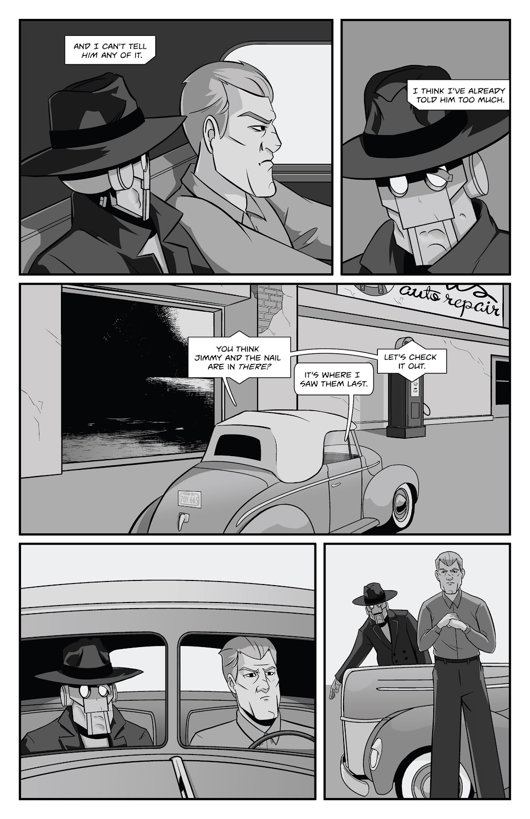 Copernicus Jones: Robot Detective issue 6 - Page 12