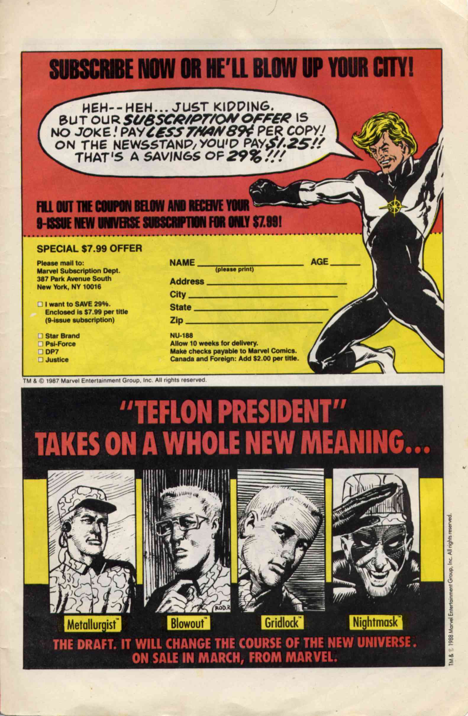Read online Psi-Force comic -  Issue #21 - 32