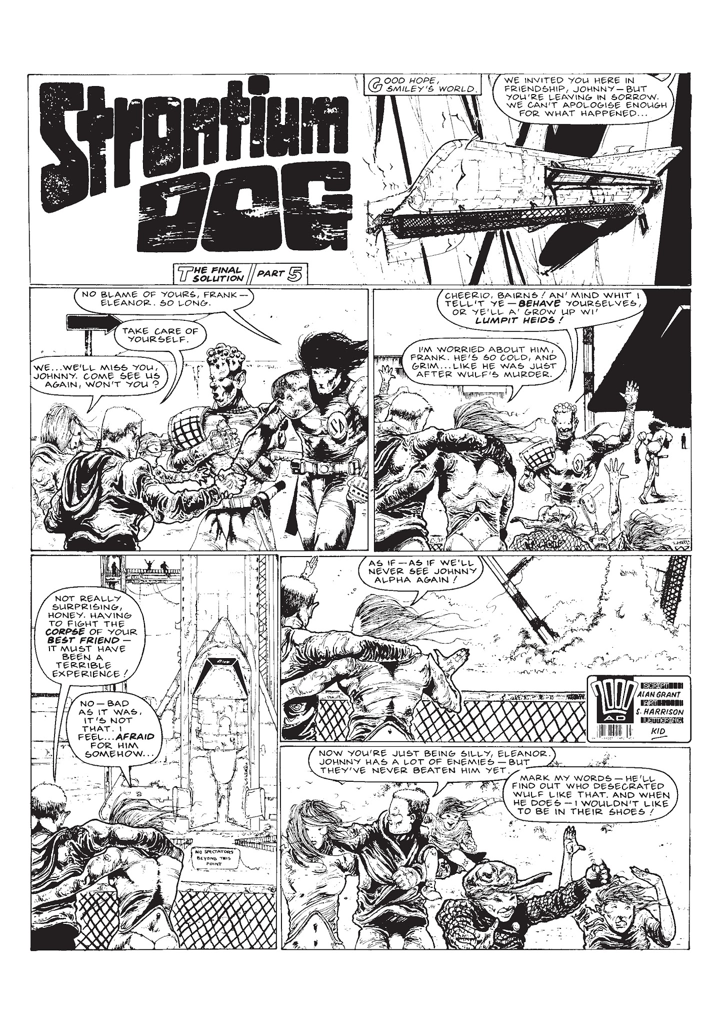 Read online Strontium Dog: The Final Solution comic -  Issue # TPB - 28