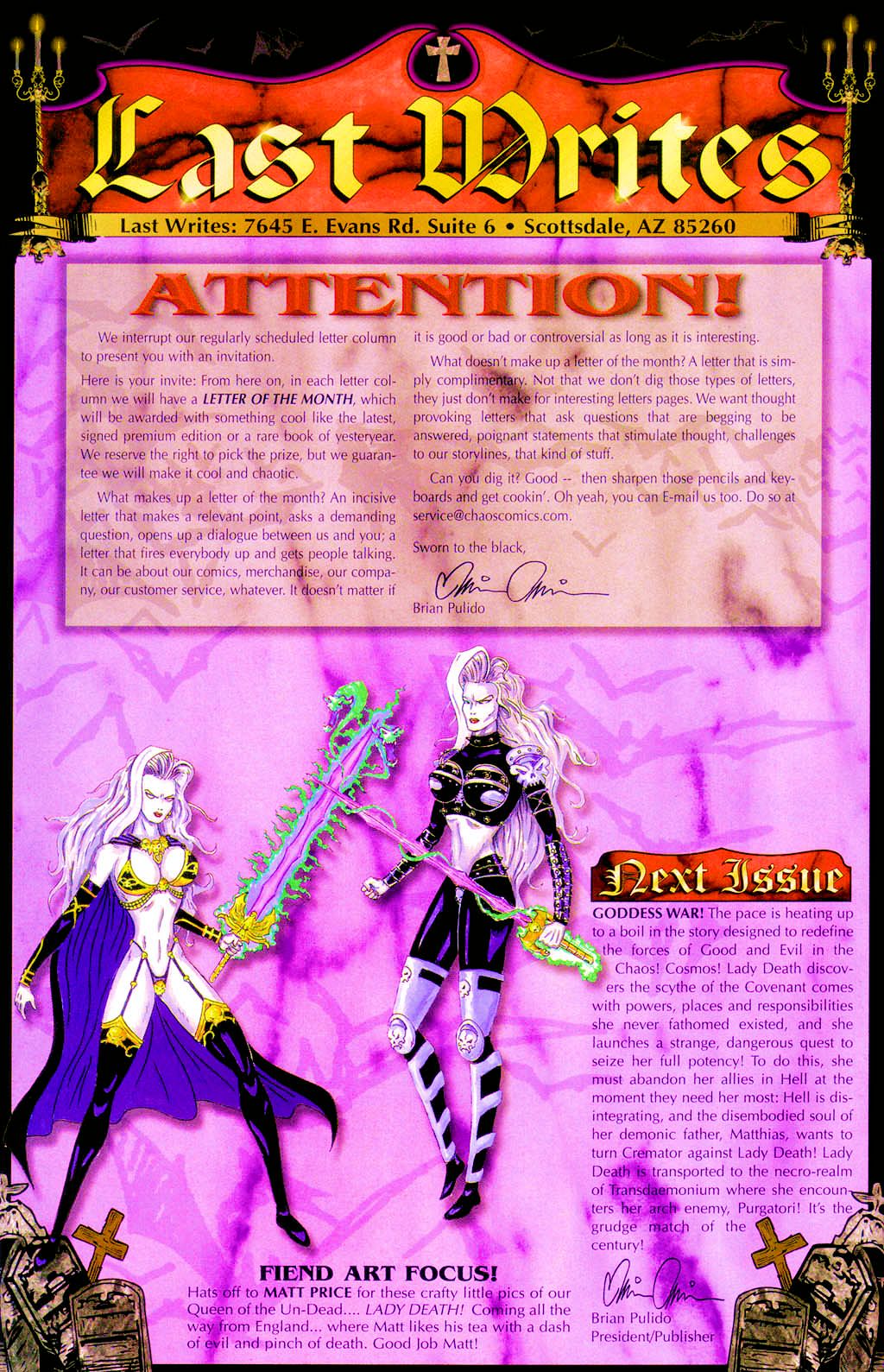 Read online Lady Death (1997) comic -  Issue #9 - 21