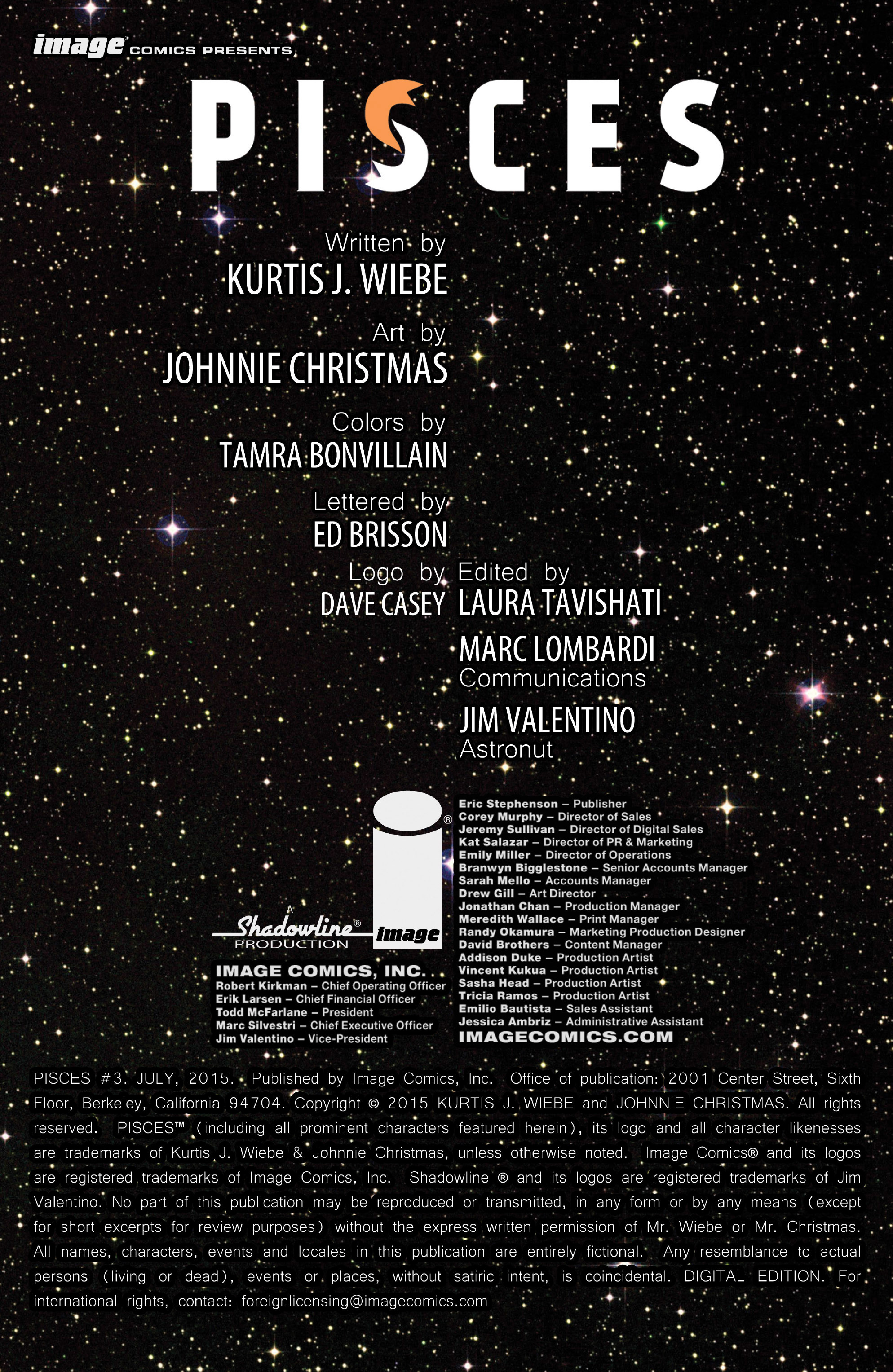 Read online Pisces comic -  Issue #3 - 2