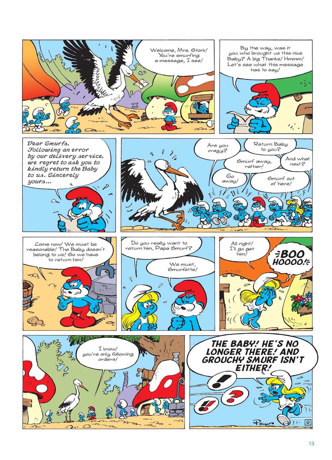 Read online The Smurfs comic -  Issue #14 - 14
