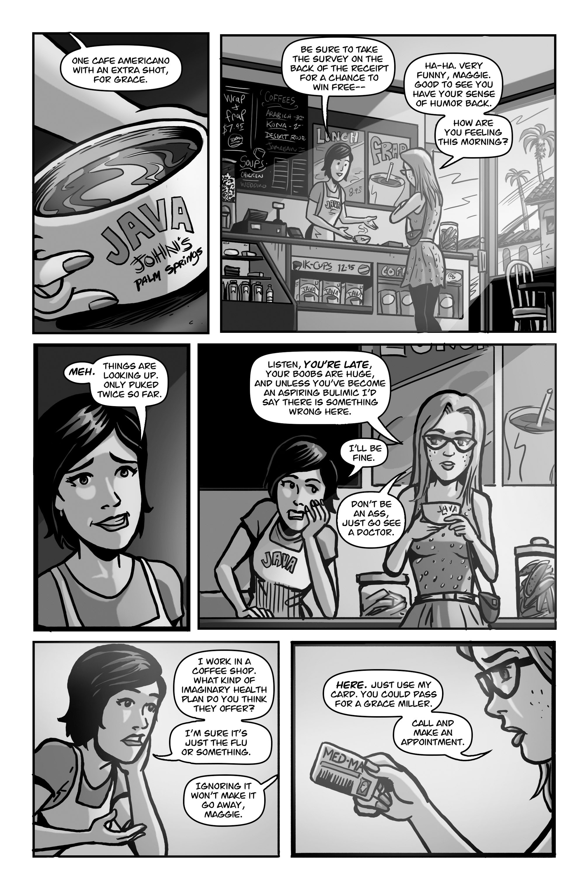 Read online The God Child comic -  Issue #1 - 11