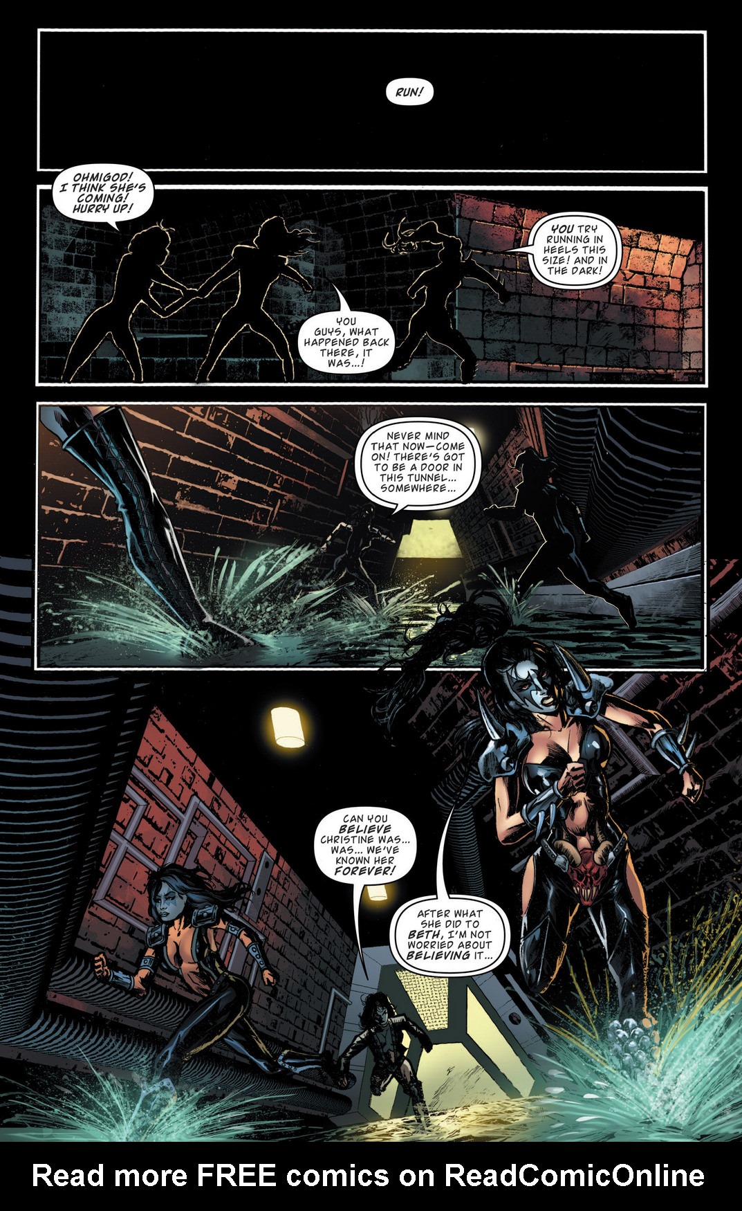 Read online KISS Girls comic -  Issue #5 - 4