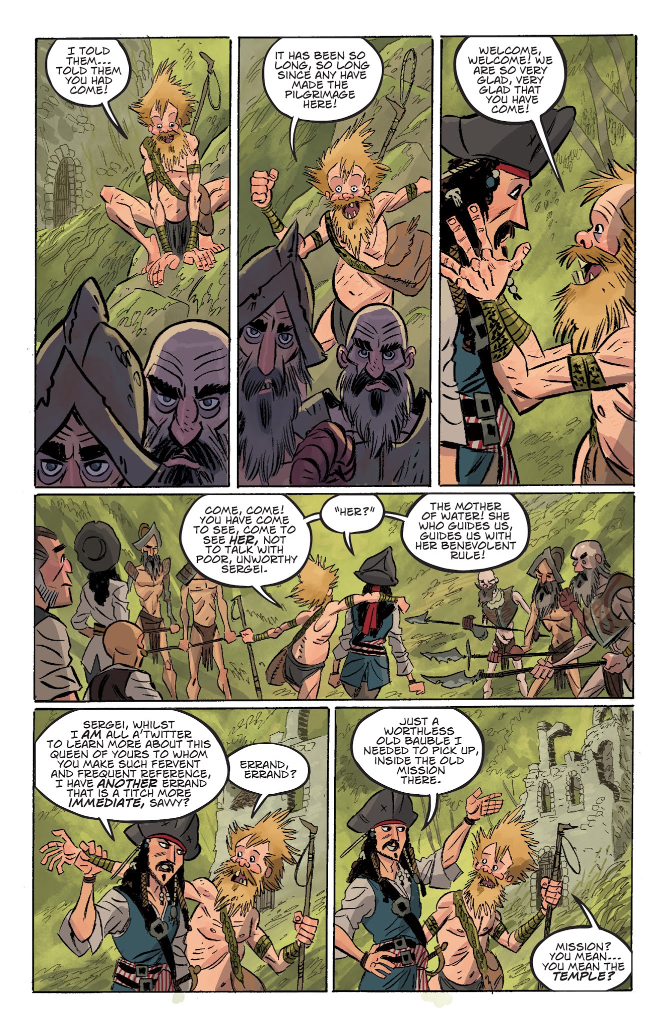 Read online Disney Pirates of the Caribbean comic -  Issue #4 - 10