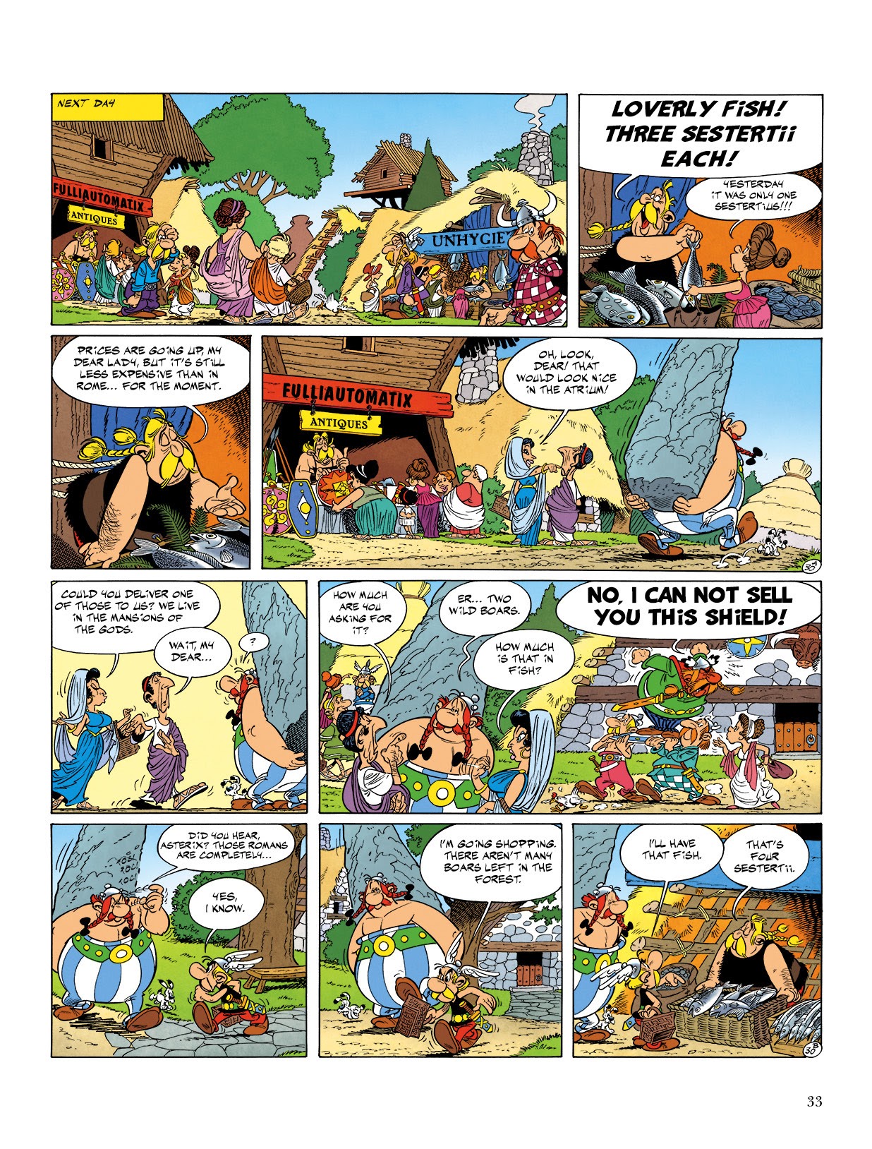 Read online Asterix comic -  Issue #17 - 34