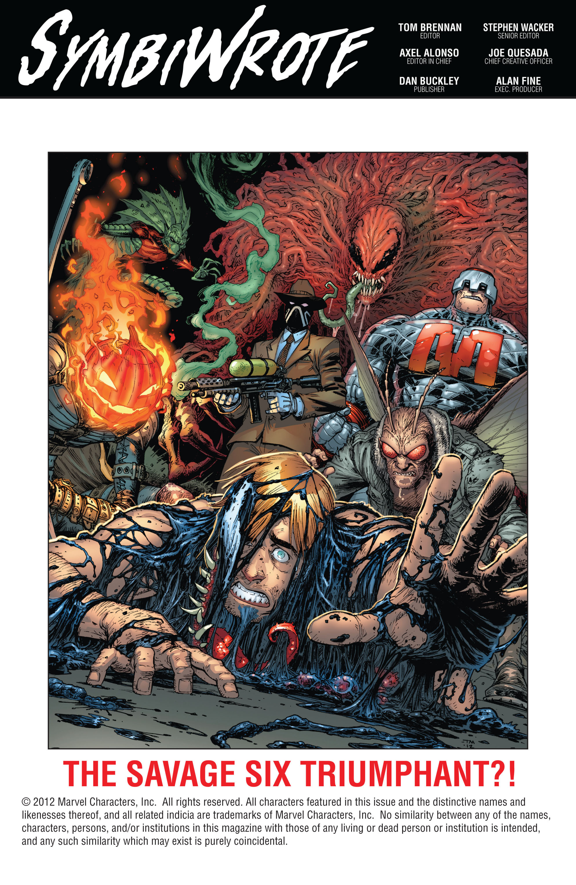 Read online Venom (2011) comic -  Issue #20 - 22