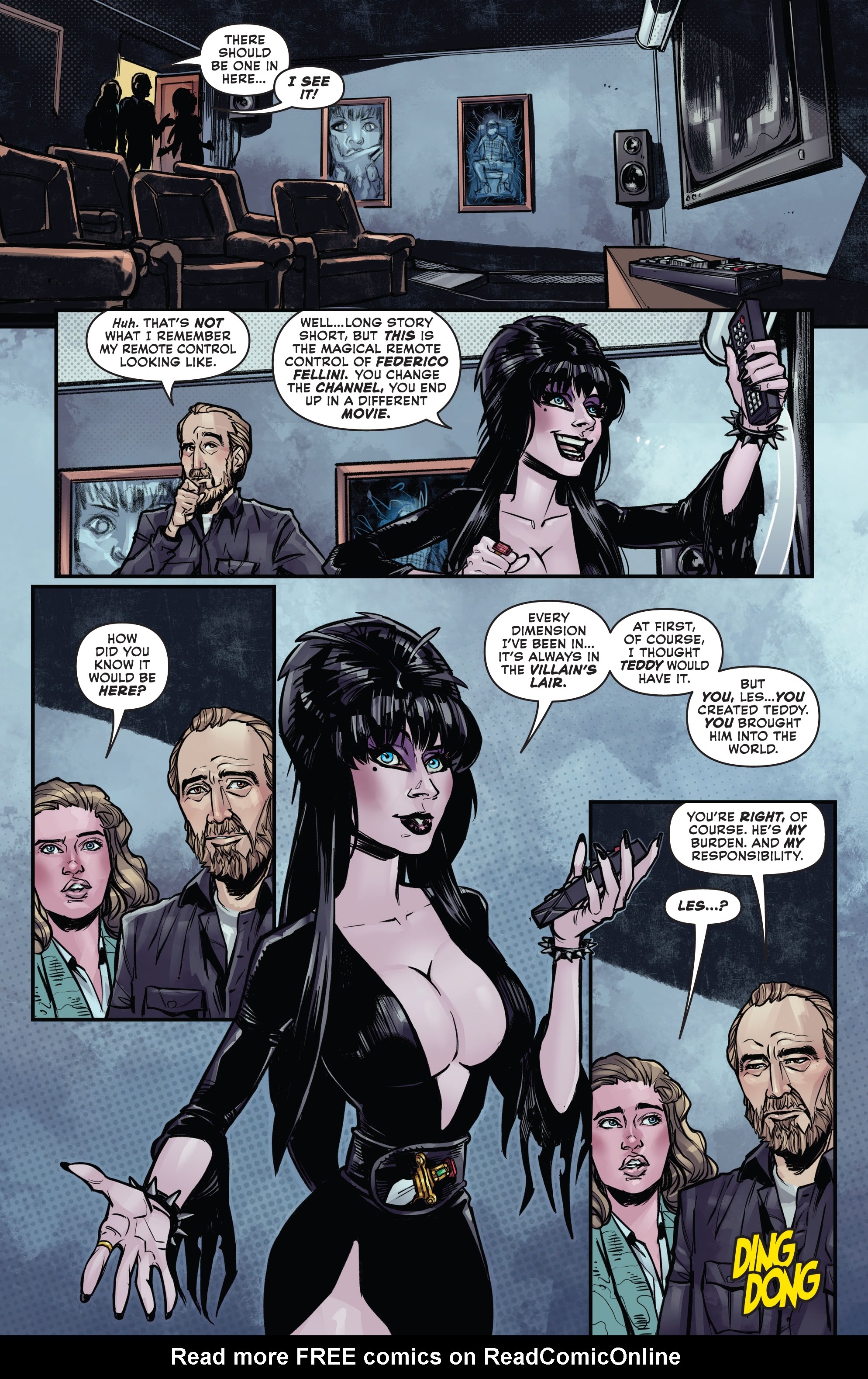 Read online Elvira in Horrorland comic -  Issue #4 - 18
