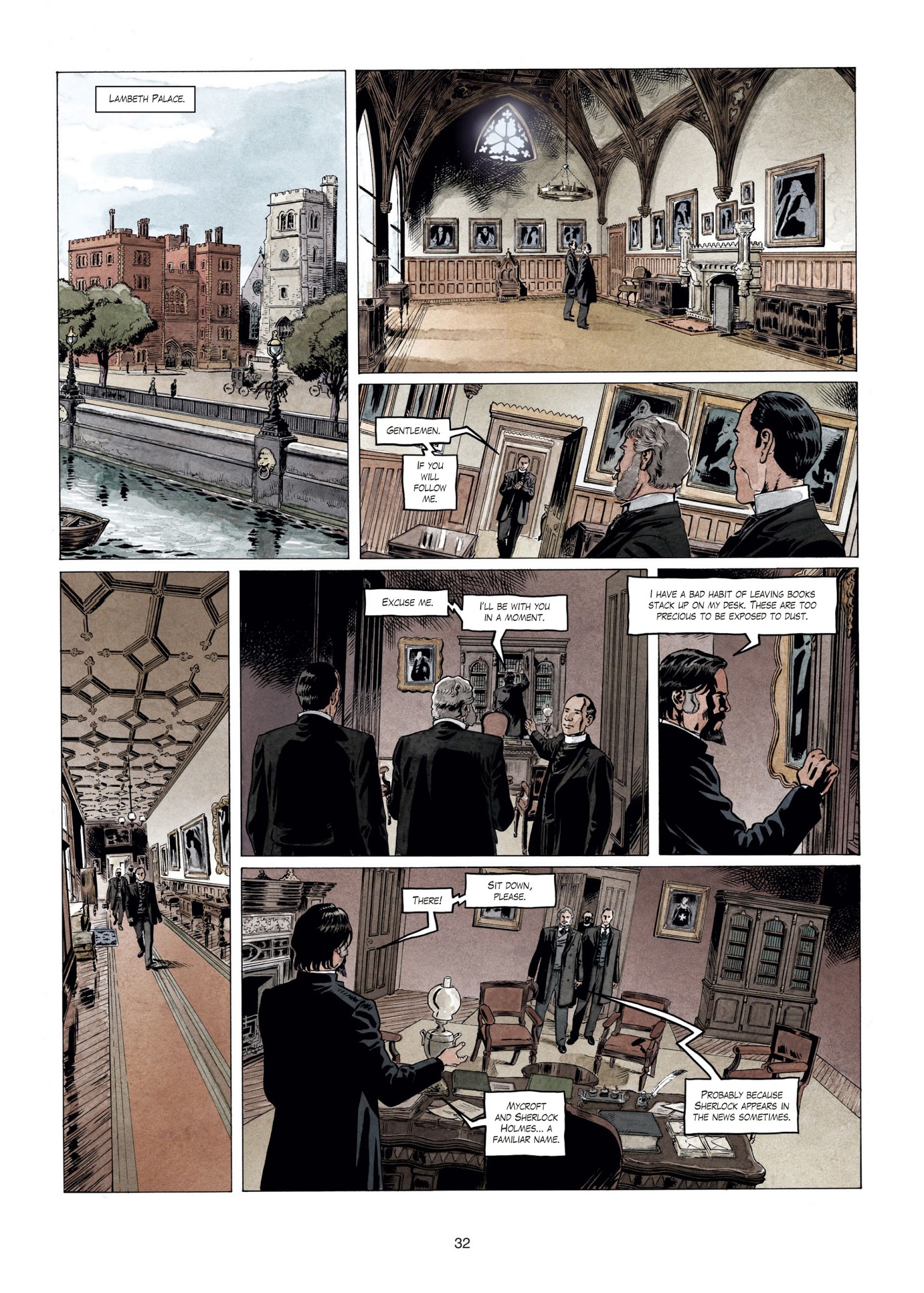 Read online Sherlock Holmes Society comic -  Issue #3 - 32