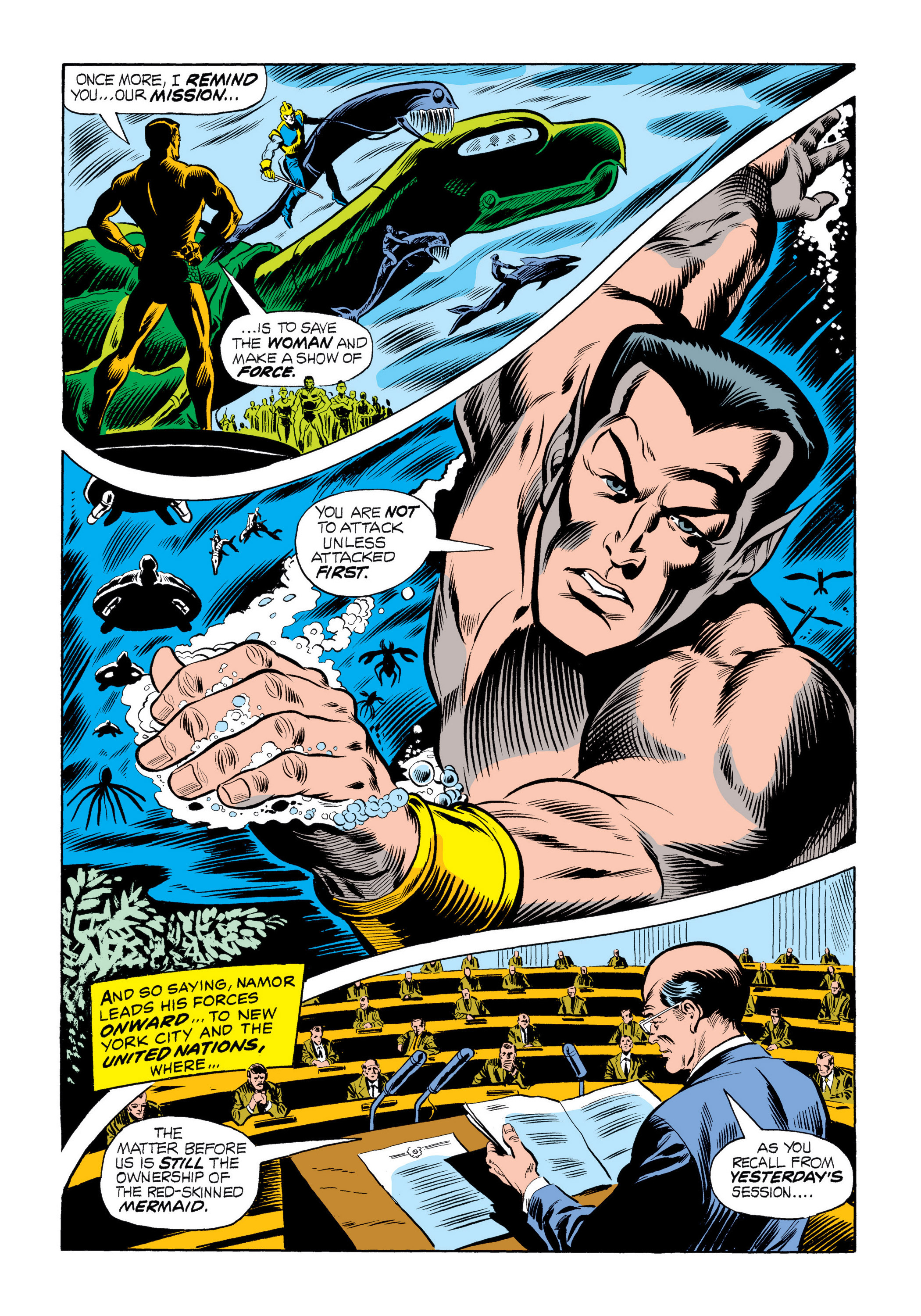 Read online Marvel Masterworks: The Sub-Mariner comic -  Issue # TPB 7 (Part 3) - 11