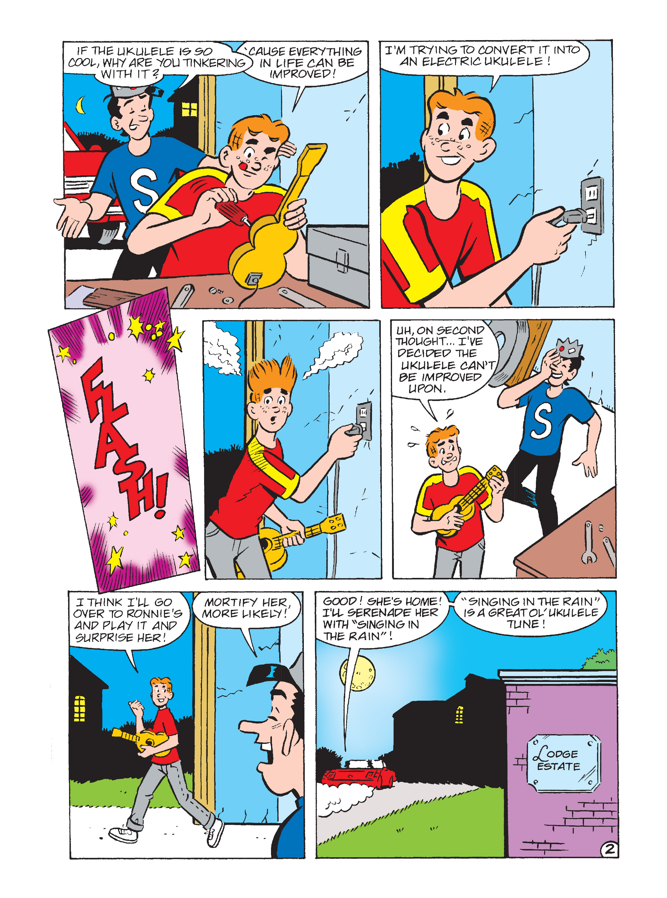 Read online Jughead and Archie Double Digest comic -  Issue #5 - 195