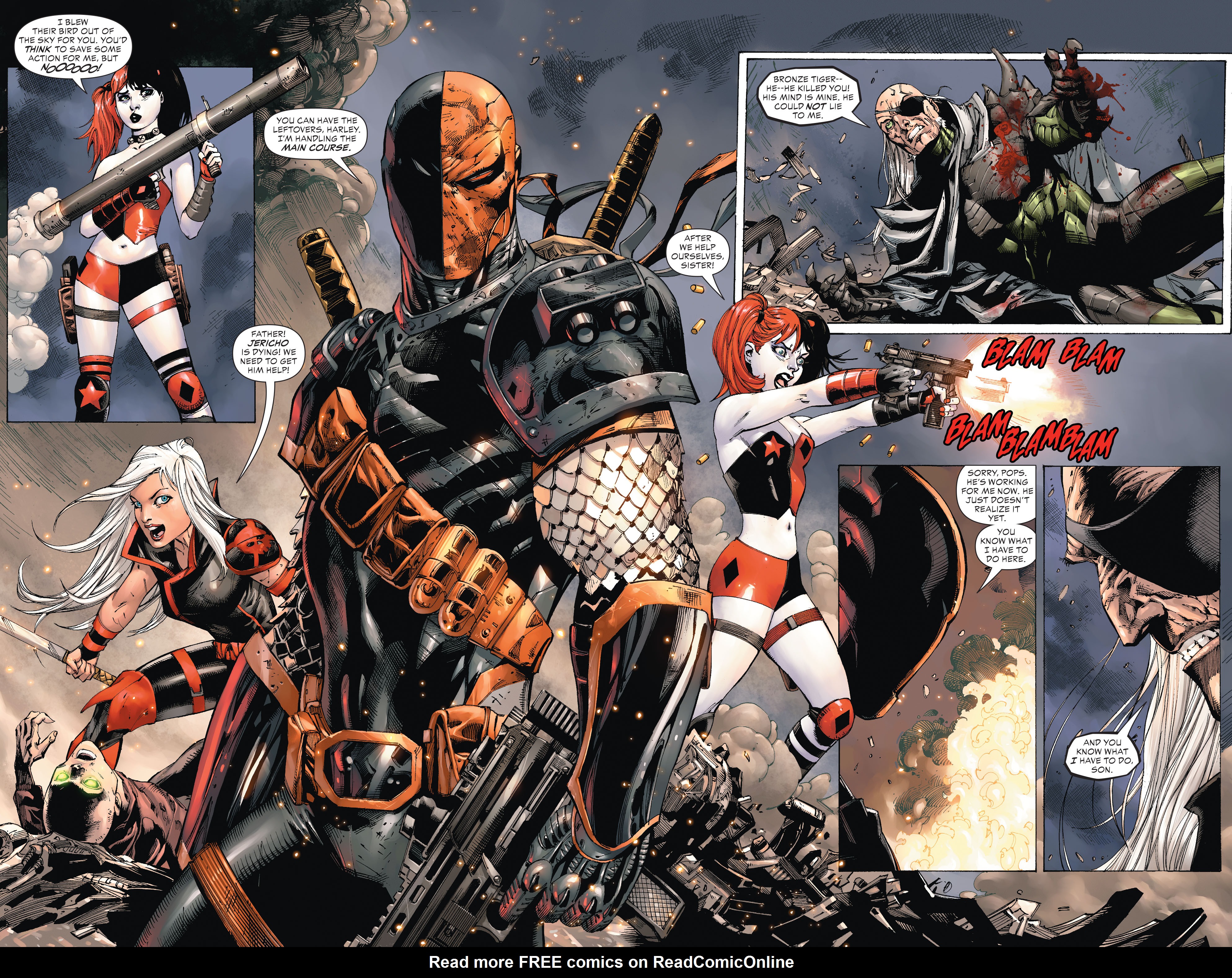 Read online Deathstroke: Gods of War comic -  Issue # TPB - 113