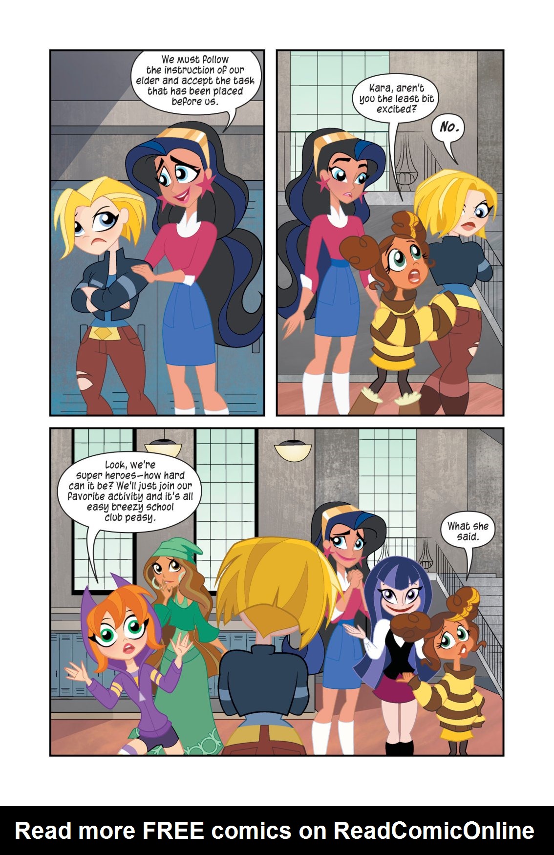 Read online DC Super Hero Girls: At Metropolis High (Halloween ComicFest Special Edition) comic -  Issue # Full - 12