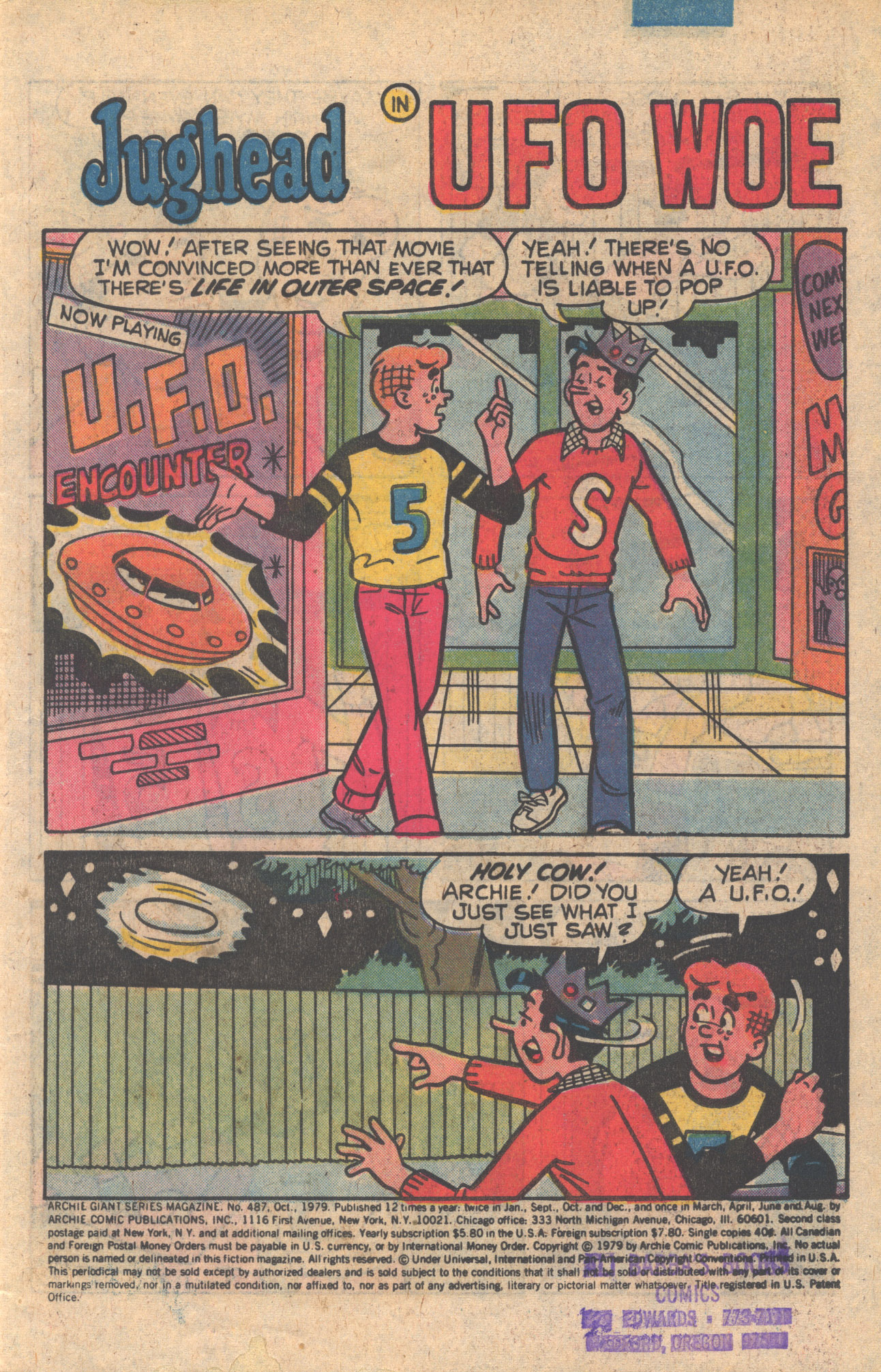 Read online Archie Giant Series Magazine comic -  Issue #487 - 3