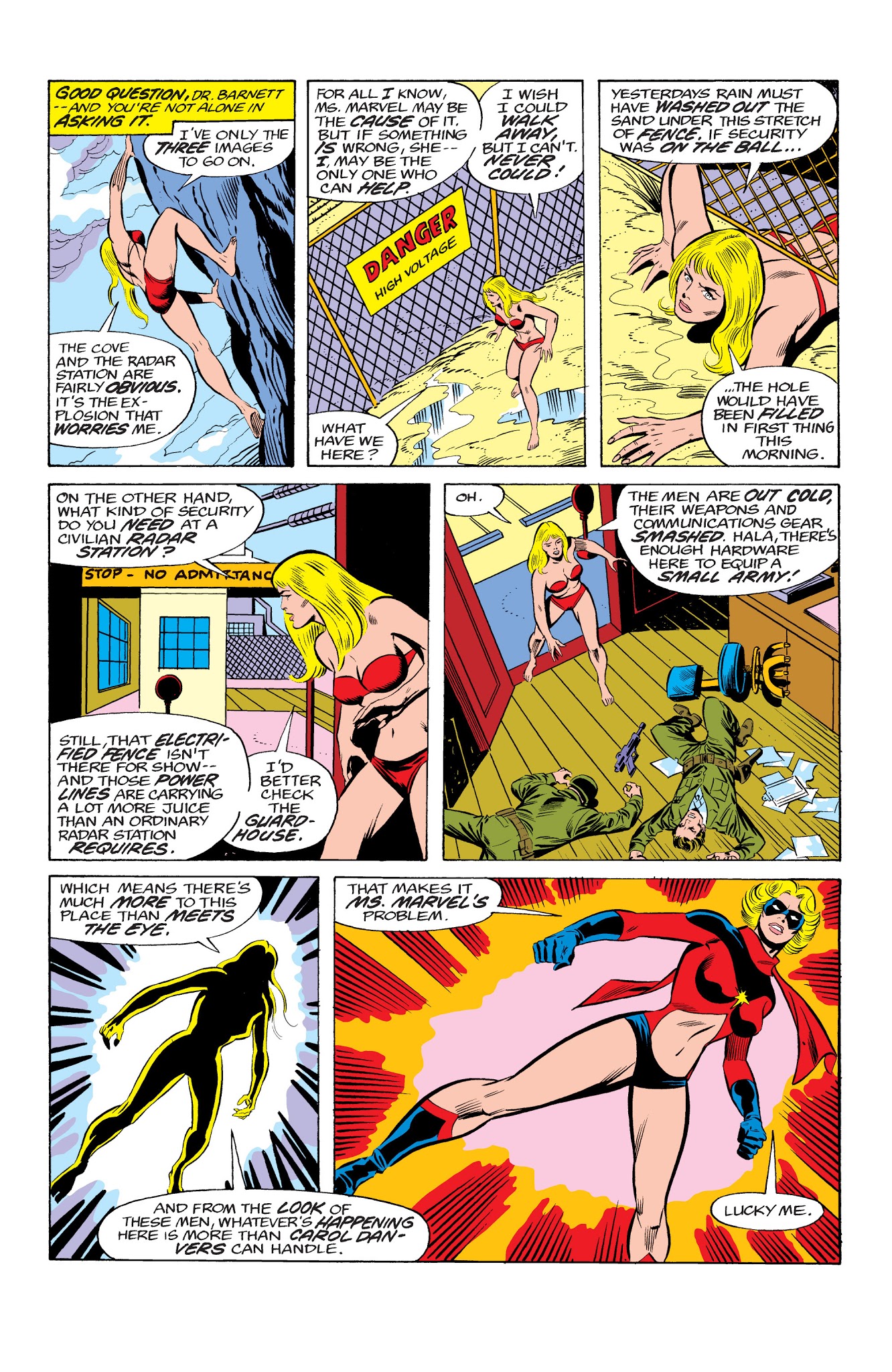 Read online Marvel Masterworks: Ms. Marvel comic -  Issue # TPB 1 - 142