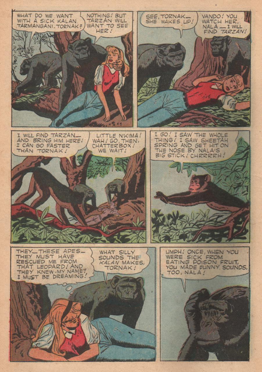 Read online Tarzan (1948) comic -  Issue #85 - 6