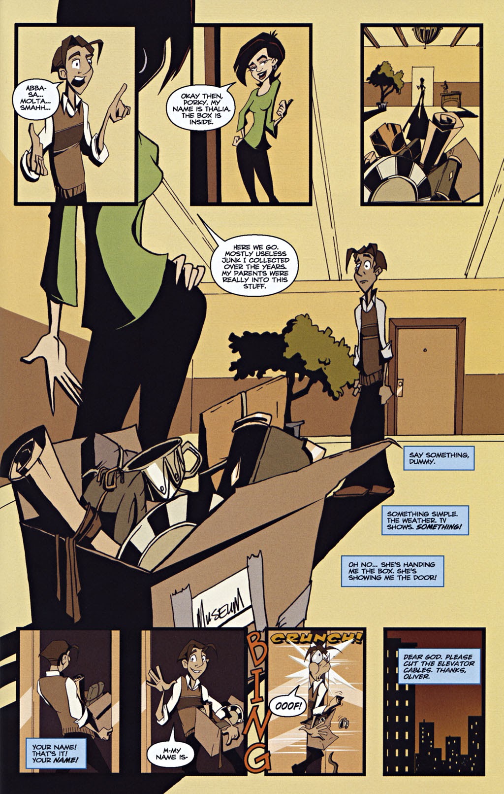 Read online Olympus Heights comic -  Issue #1 - 27