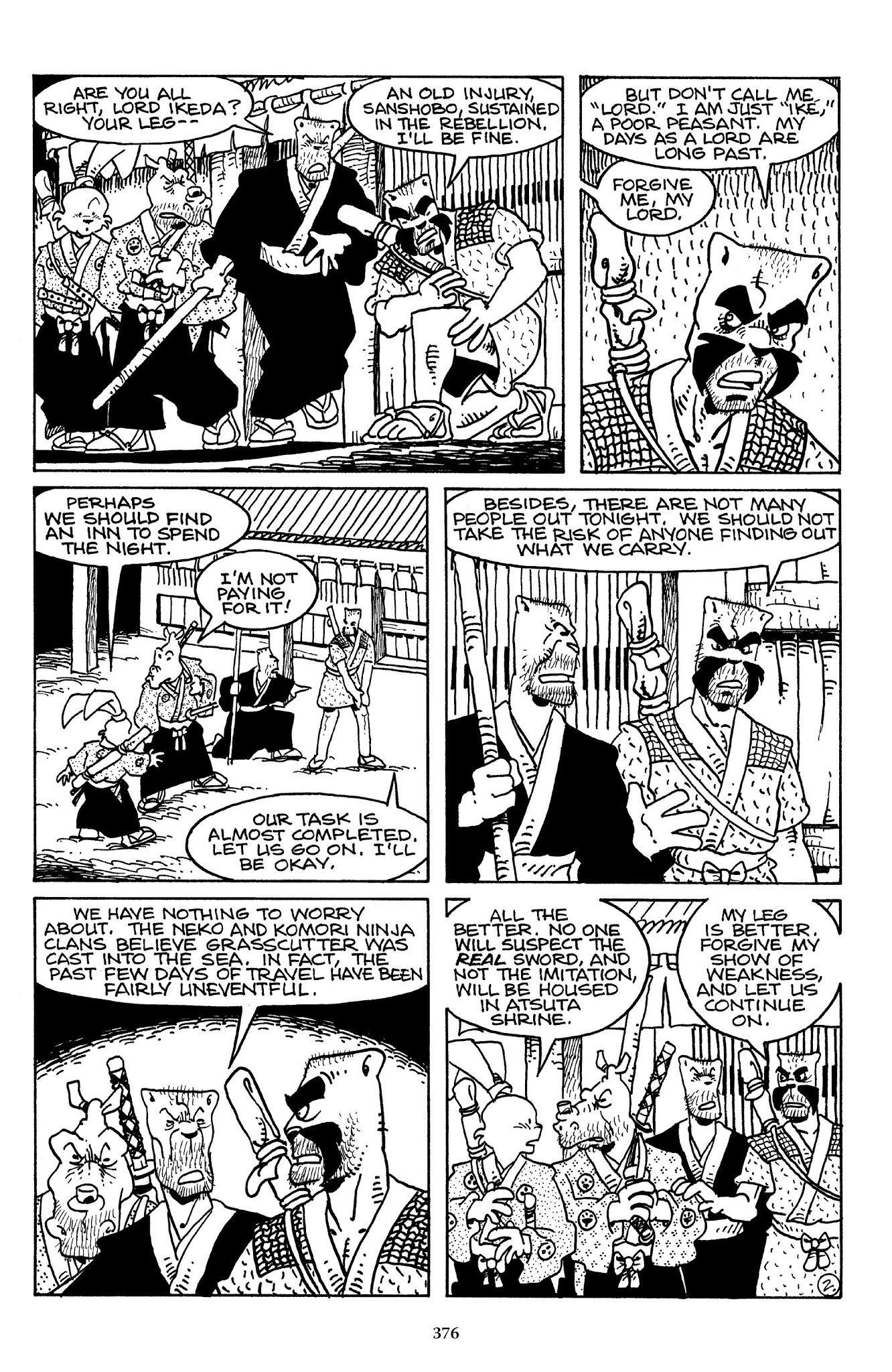 Read online The Usagi Yojimbo Saga comic -  Issue # TPB 3 - 372