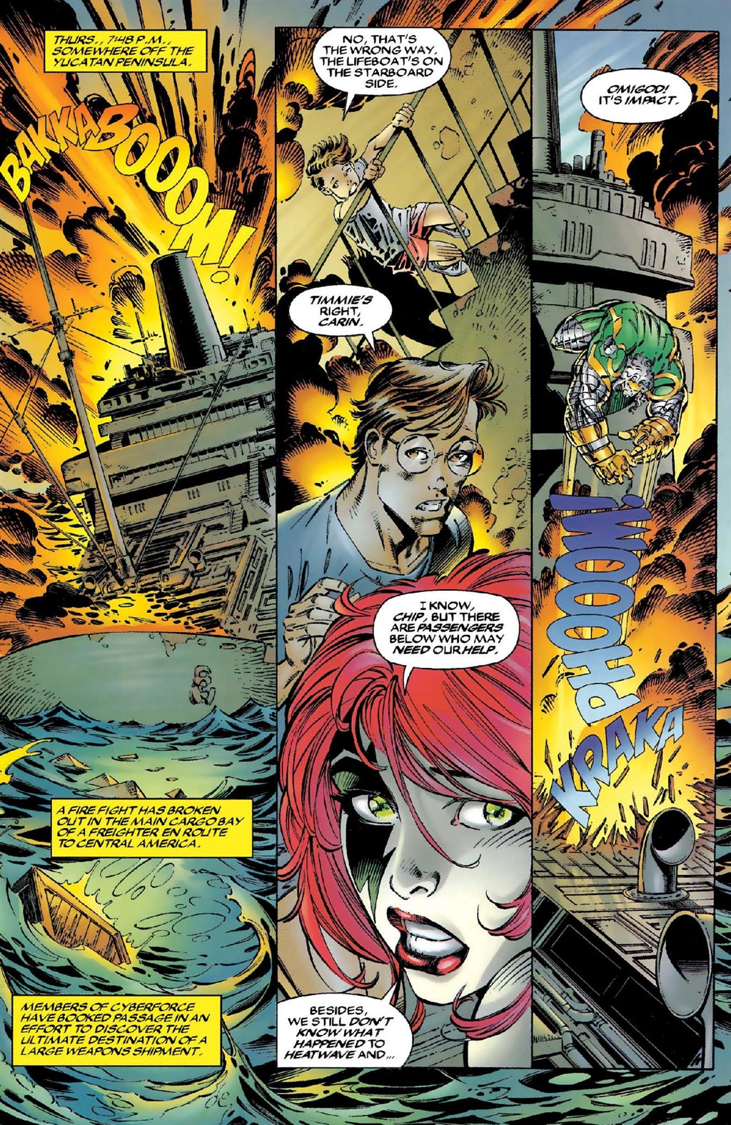 Read online Cyberforce (1992) comic -  Issue # _The Complete Cyberforce (Part 4) - 49