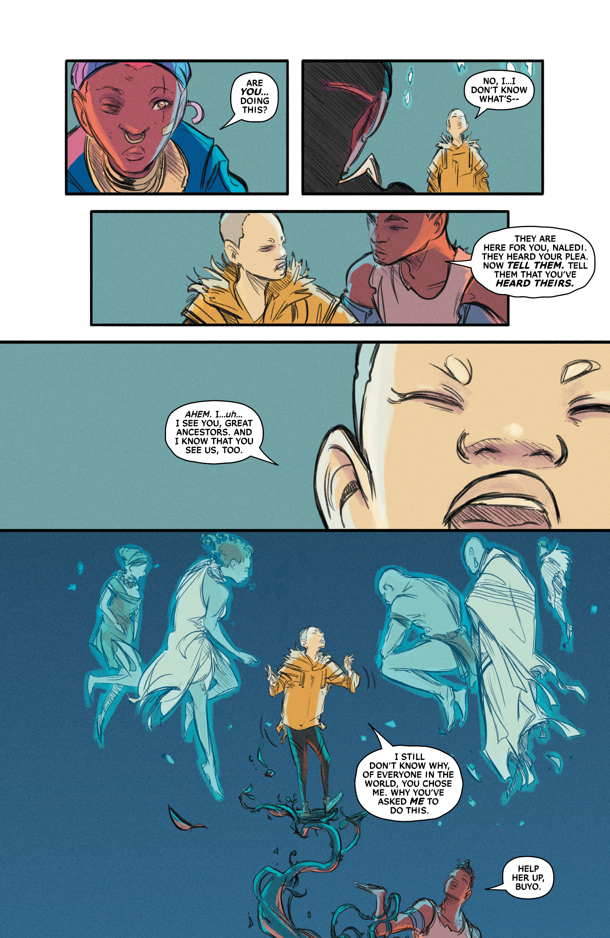 Read online Land of the Living Gods comic -  Issue #5 - 21