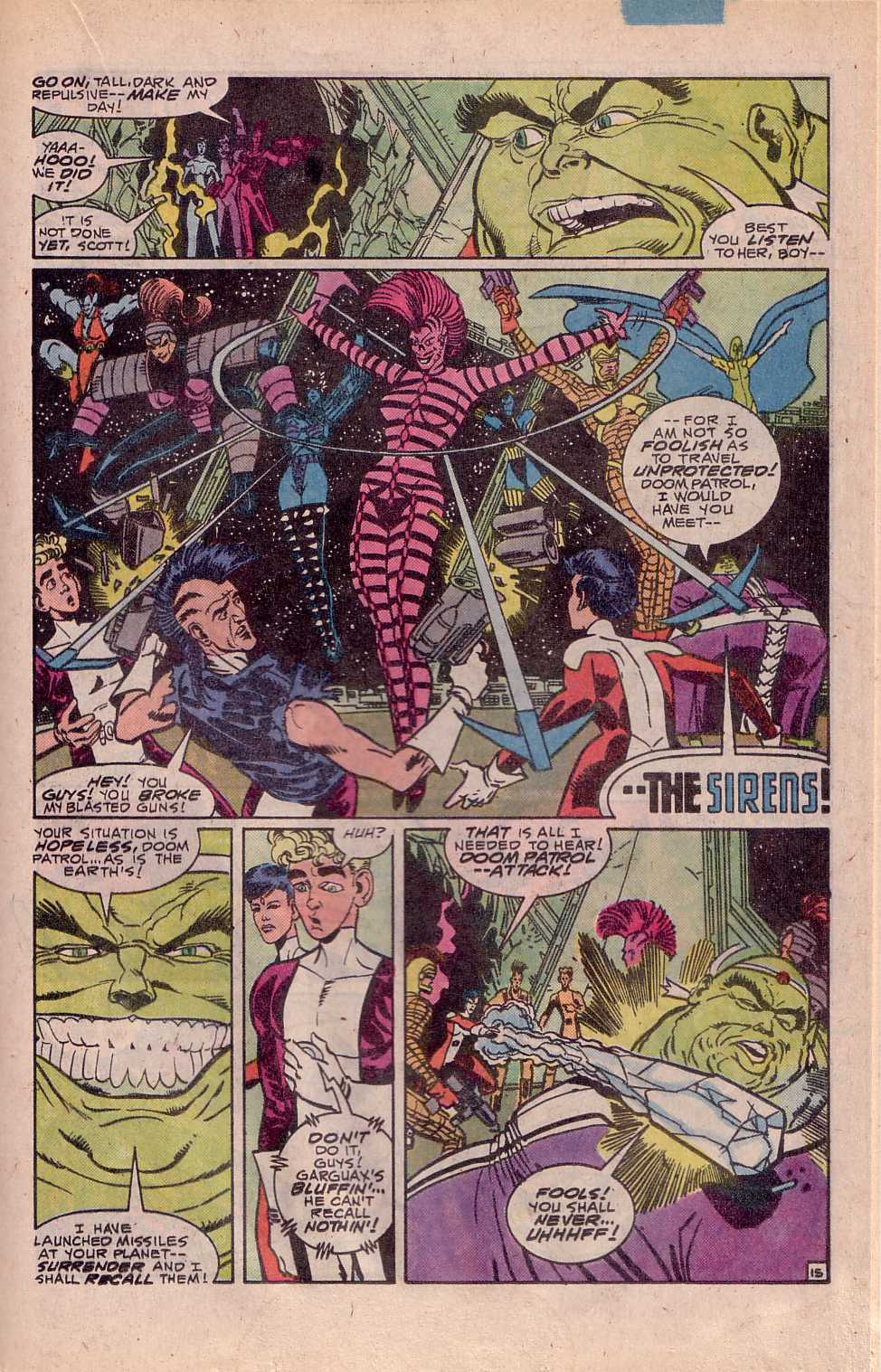 Read online Doom Patrol (1987) comic -  Issue #12 - 16
