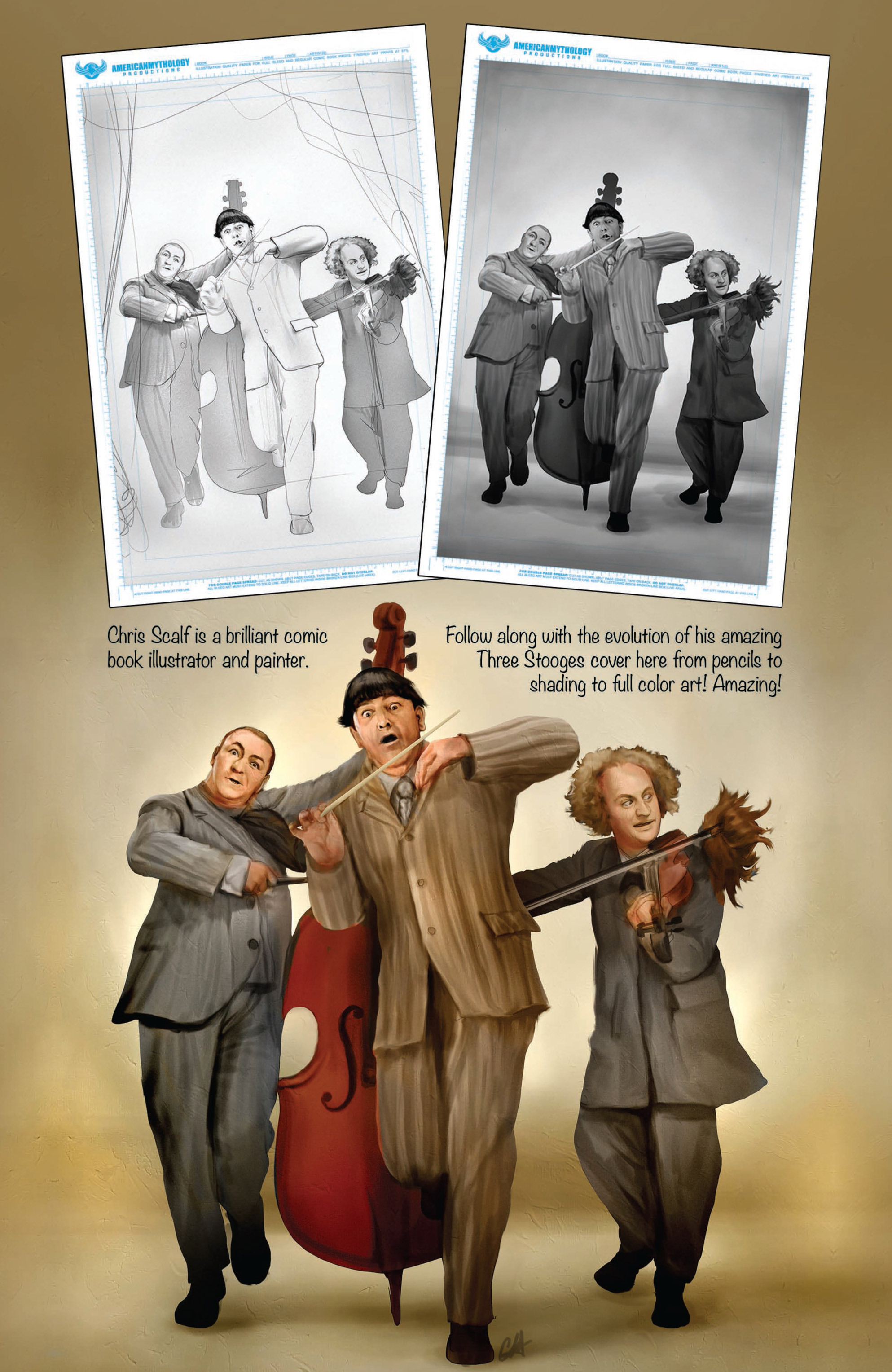 Read online The Three Stooges: The Boys Are Back comic -  Issue # Full - 34