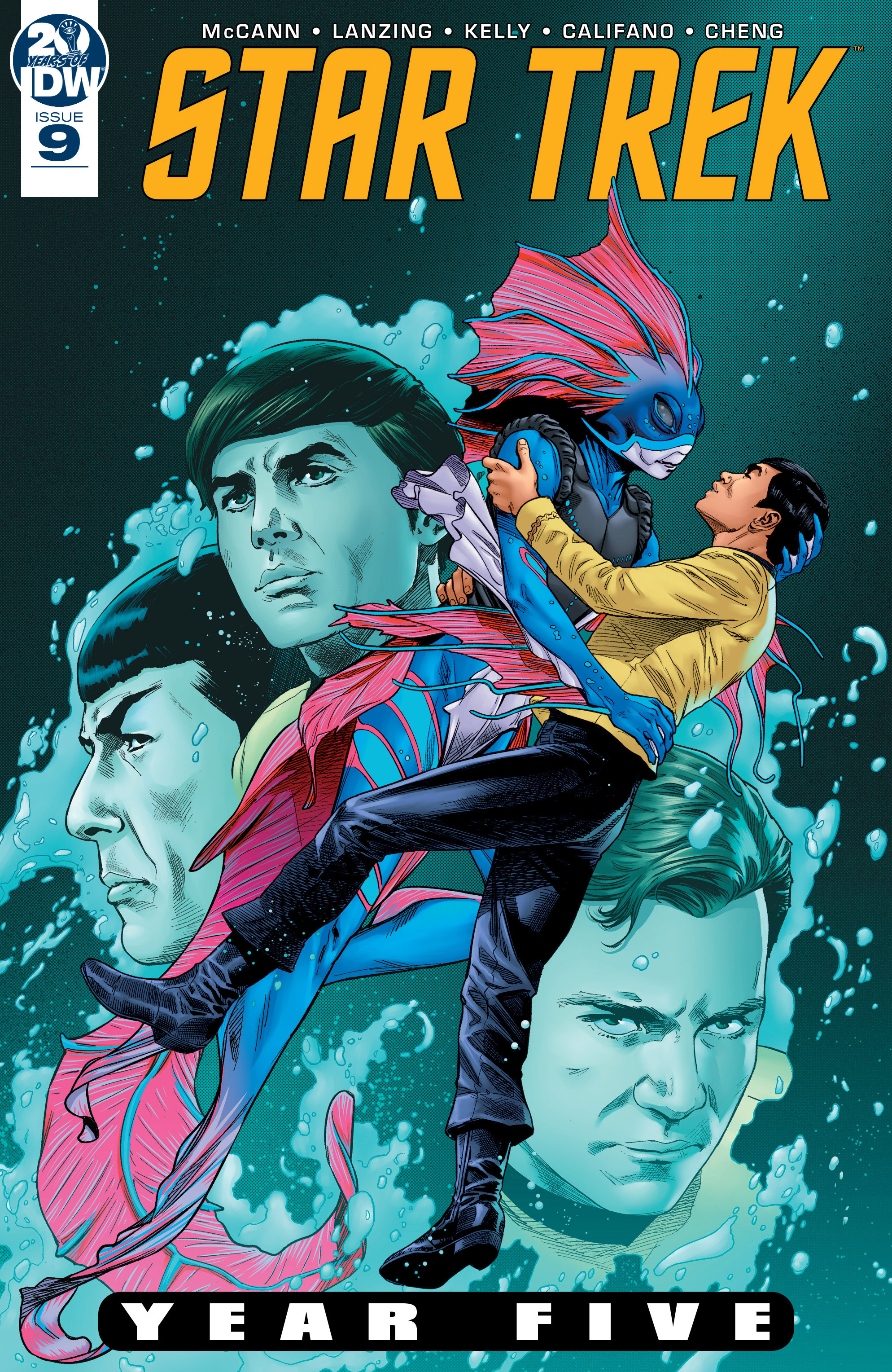 Read online Star Trek: Year Five comic -  Issue #9 - 1