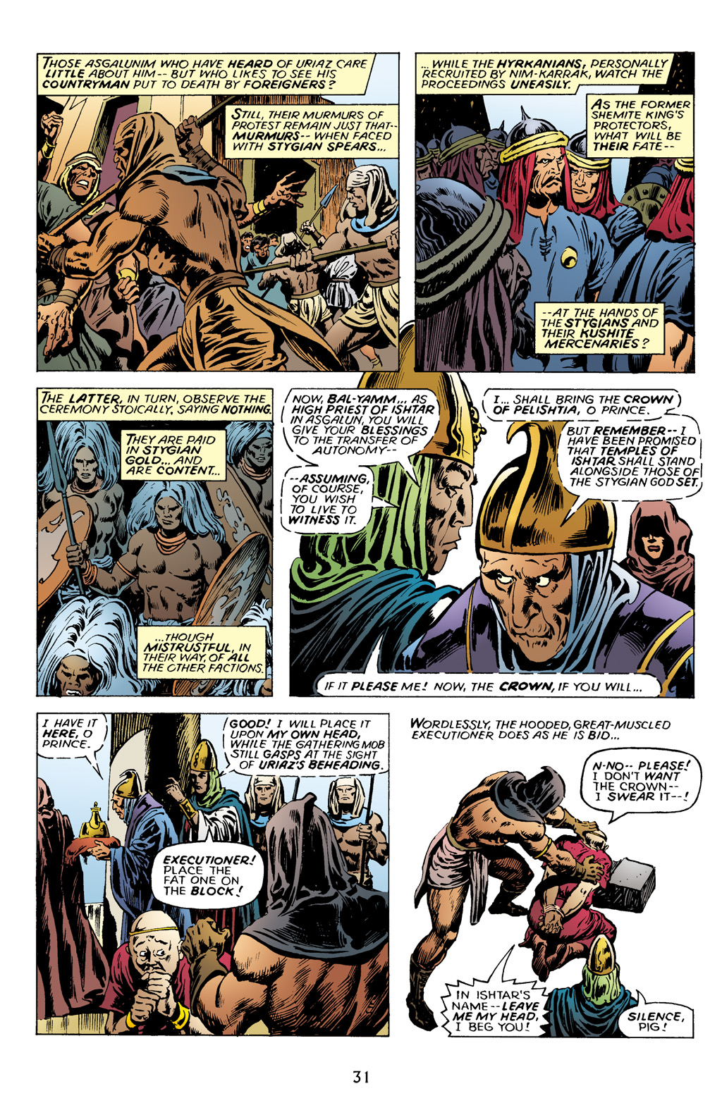 Read online The Chronicles of Conan comic -  Issue # TPB 12 (Part 1) - 32