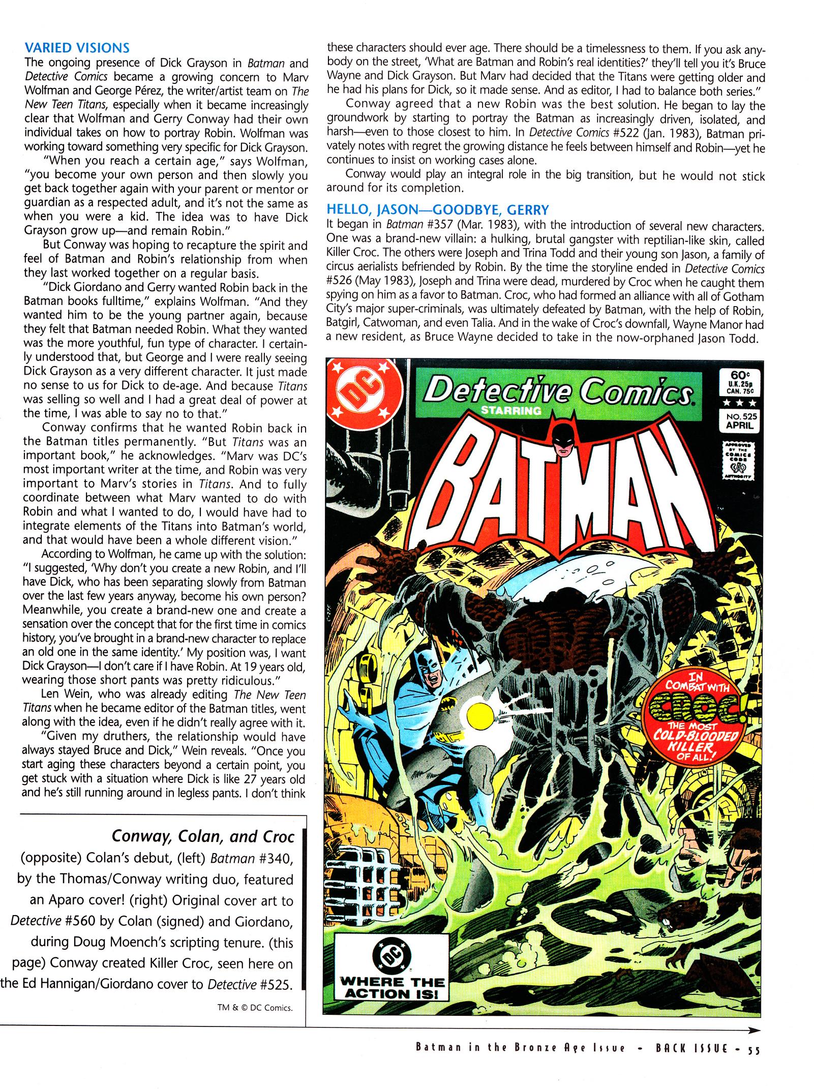 Read online Back Issue comic -  Issue #50 - 55