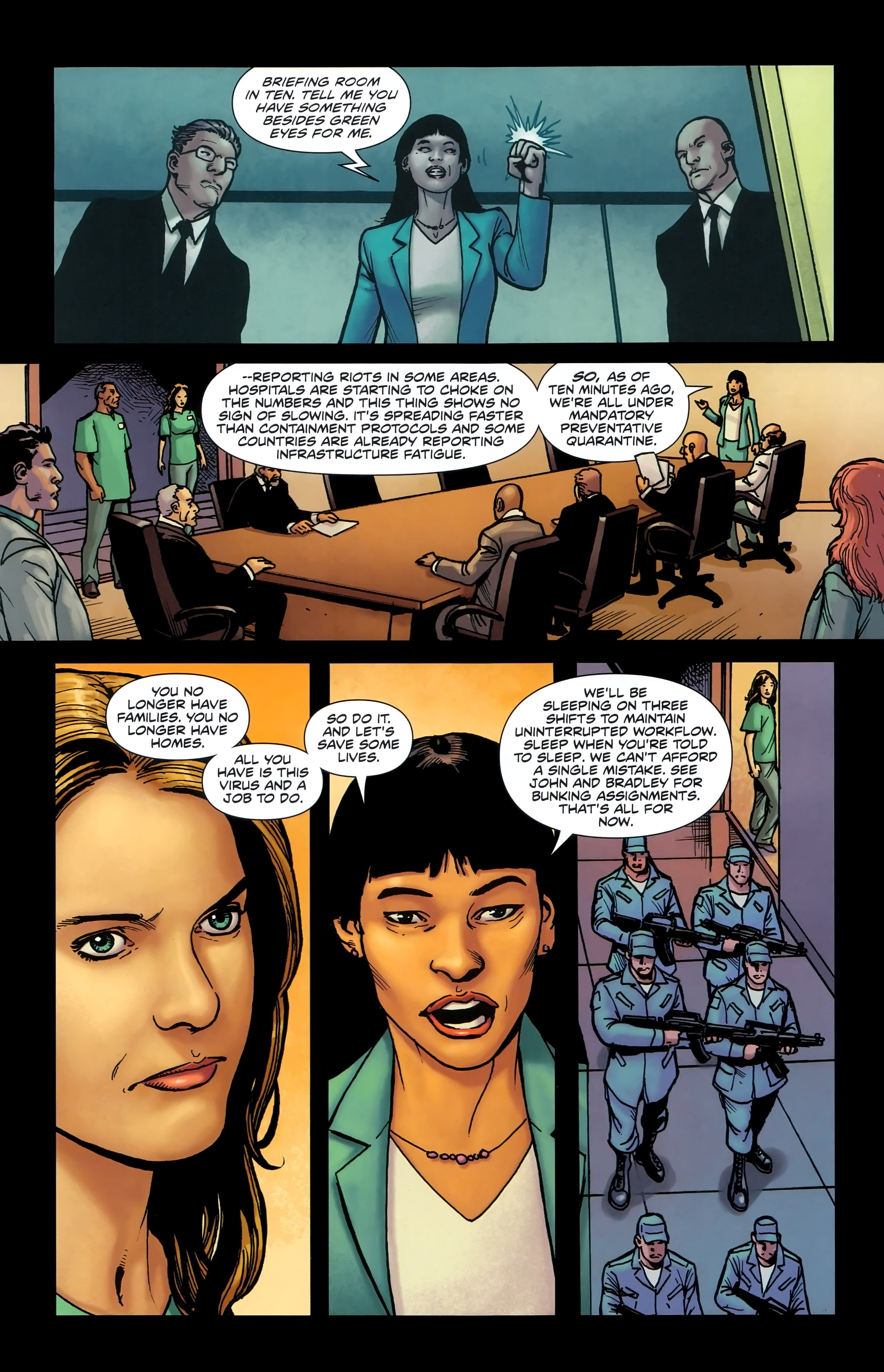 Read online Dawn of the Planet of the Apes:Contagion comic -  Issue # Full - 11