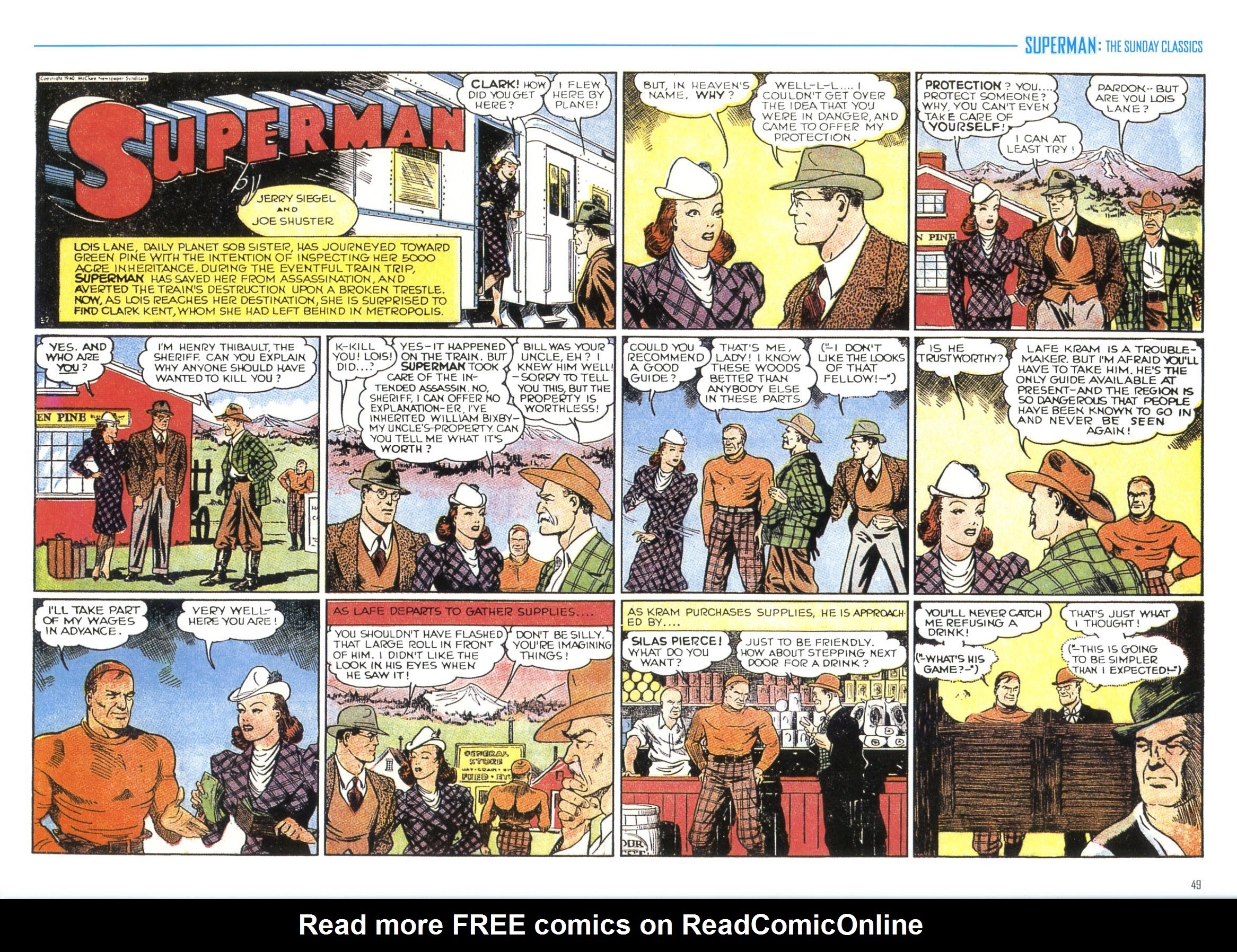 Read online Superman: Sunday Classics comic -  Issue # TPB (Part 1) - 64